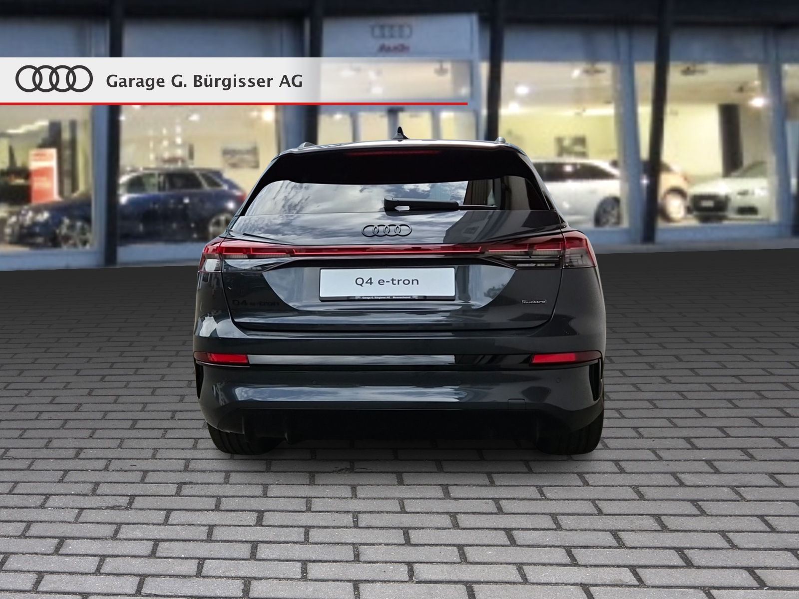 AUDI Q4 e-tron SUV quattro performance Attraction Tamboraggrau Metallic-image-4