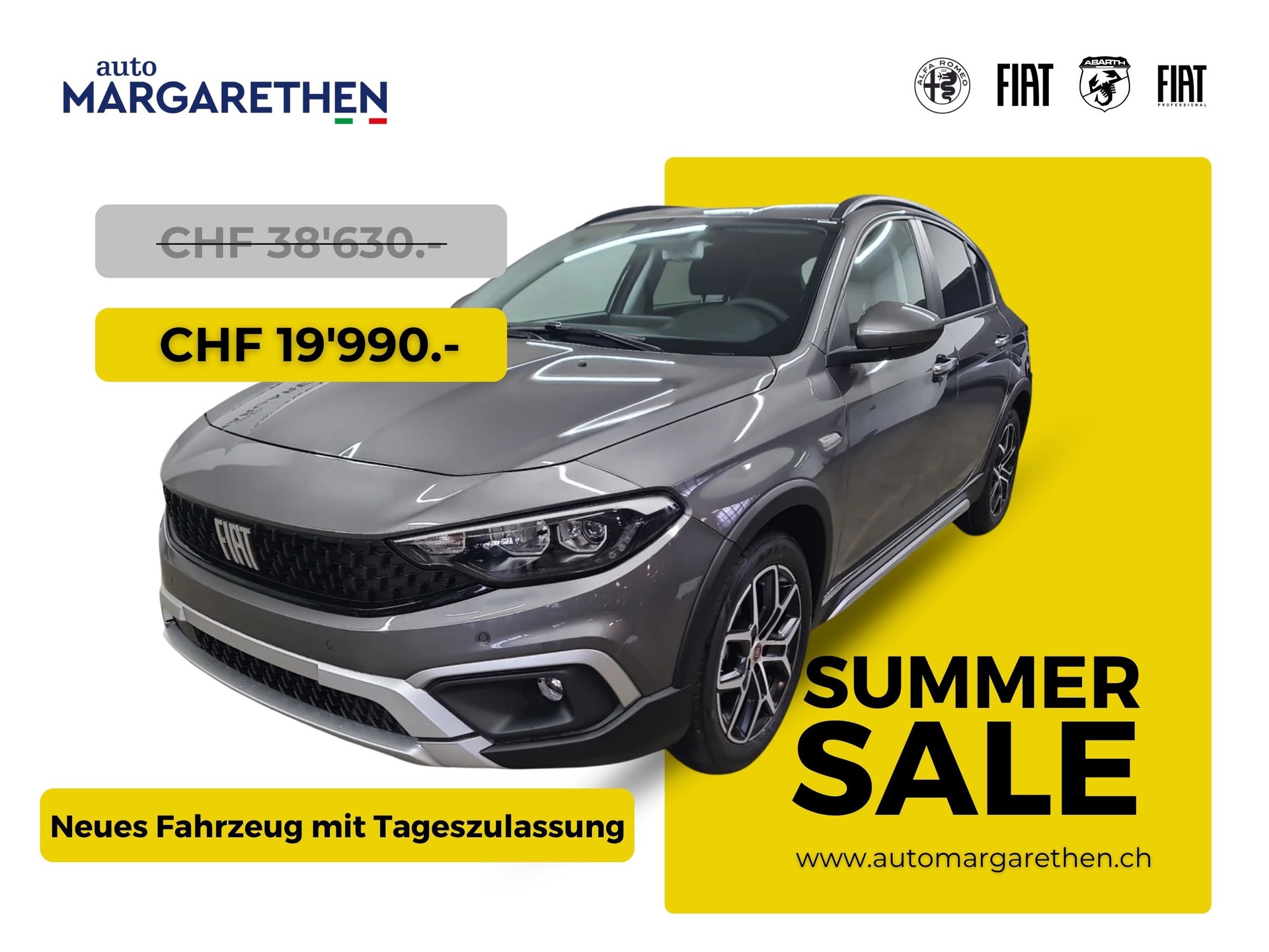 FIAT Tipo Hybrid 1.5 Swiss Edition Cross
