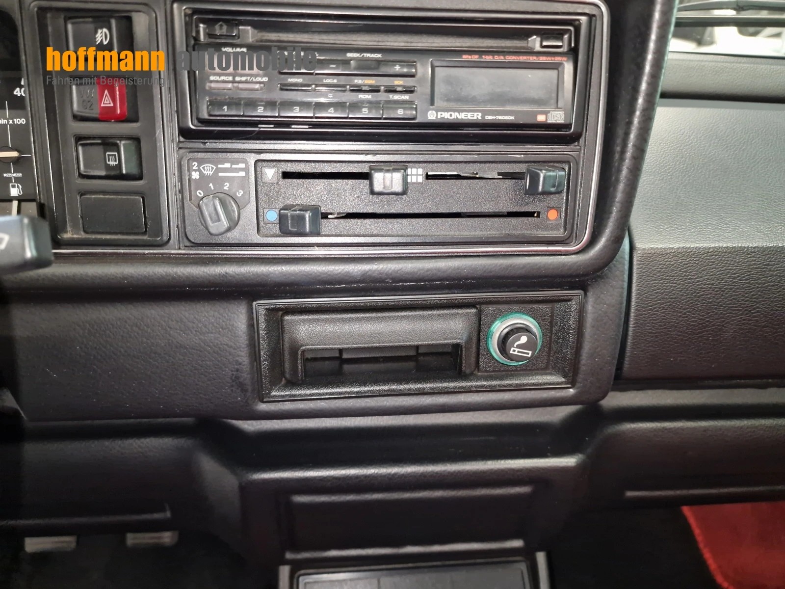 VW Golf Cabriolet 1800 (GL) Red Spezial-image-11