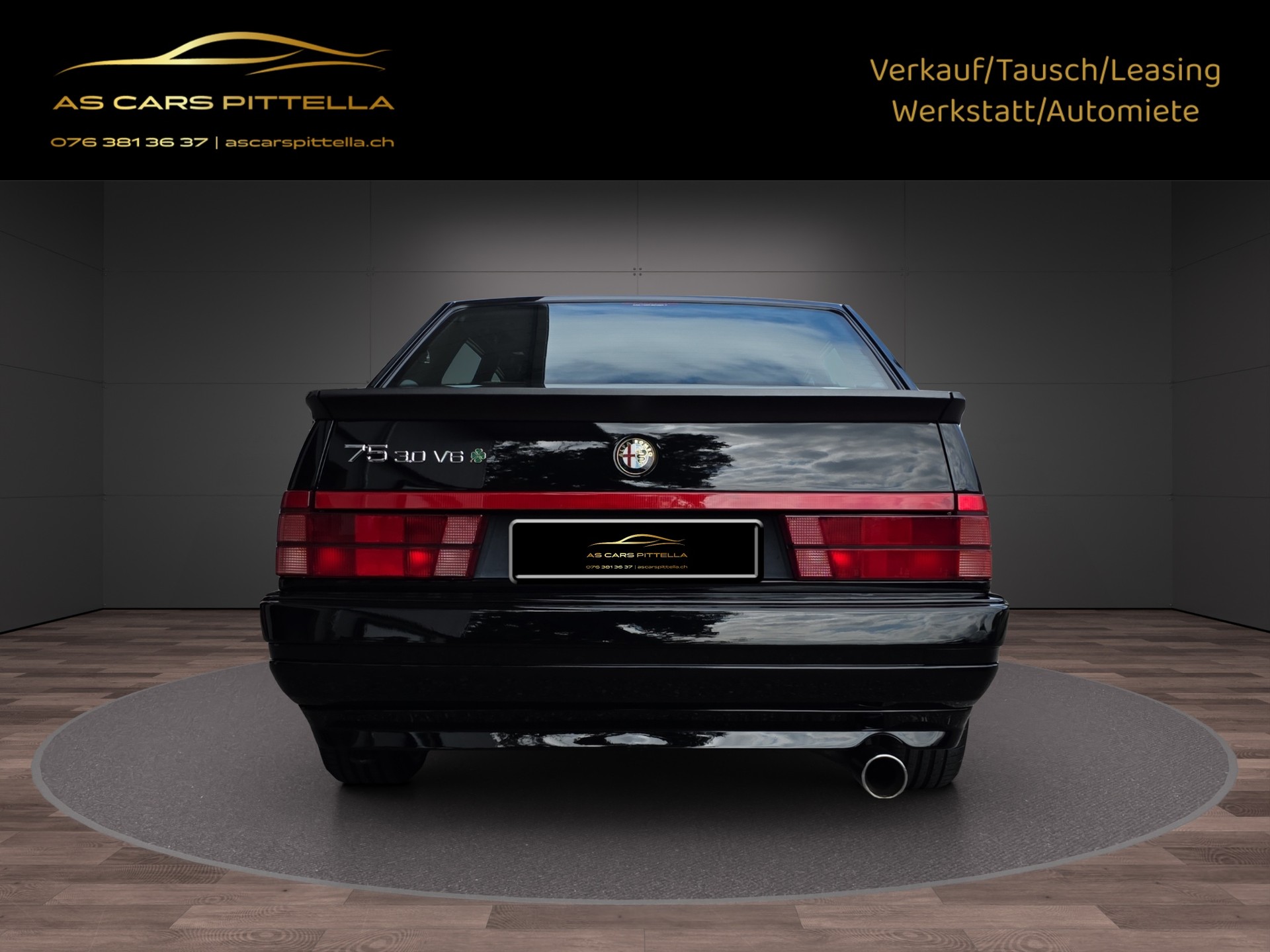 ALFA ROMEO 75 3.0 V6 Q Verde 192PS-image-5