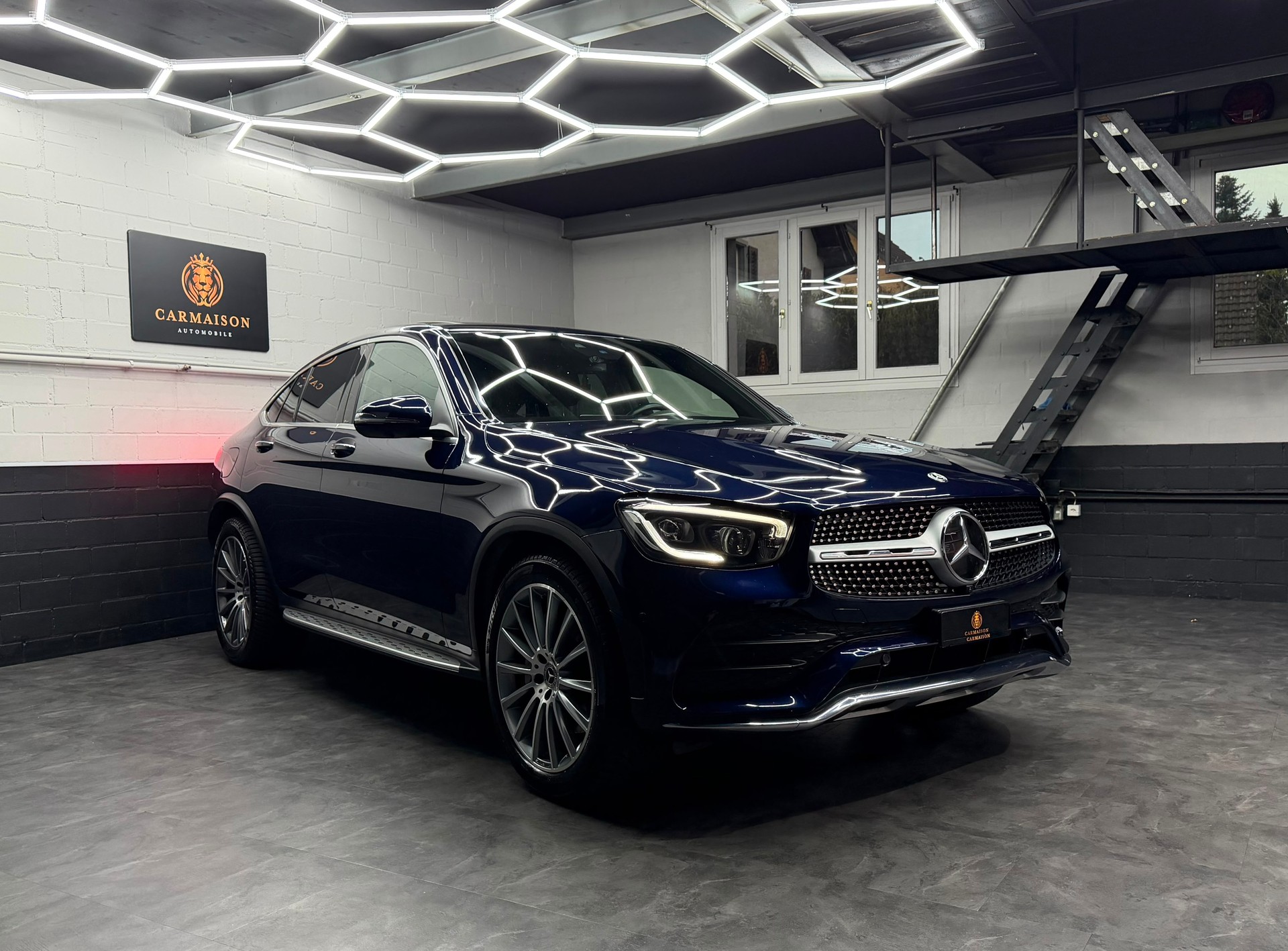 MERCEDES-BENZ GLC Coupé 300 d AMG Line 4Matic 9G-Tronic | CH-Auto | 360 Kamera | Gratis-Service | Burmester | Anhängerkupplung