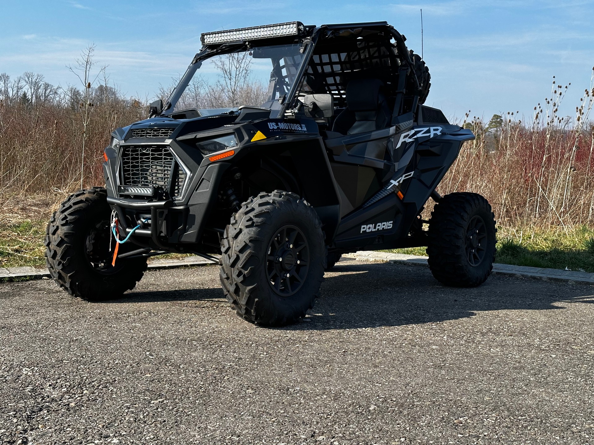 POLARIS RZR XP 1000 Turbo Black Ghost-image-0