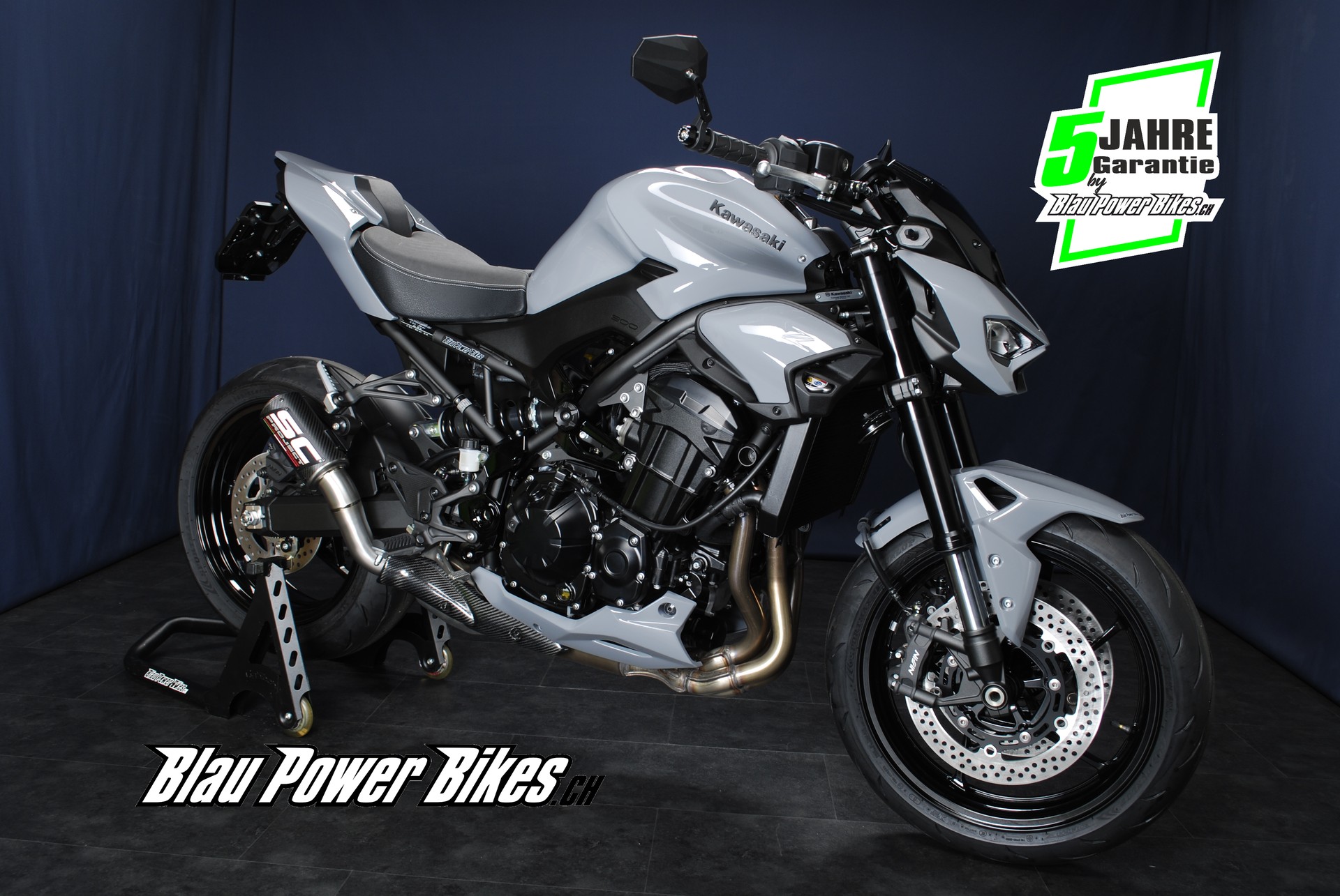 KAWASAKI Z 900 MY26 (35kW) - Sonderumbau grau-image-0