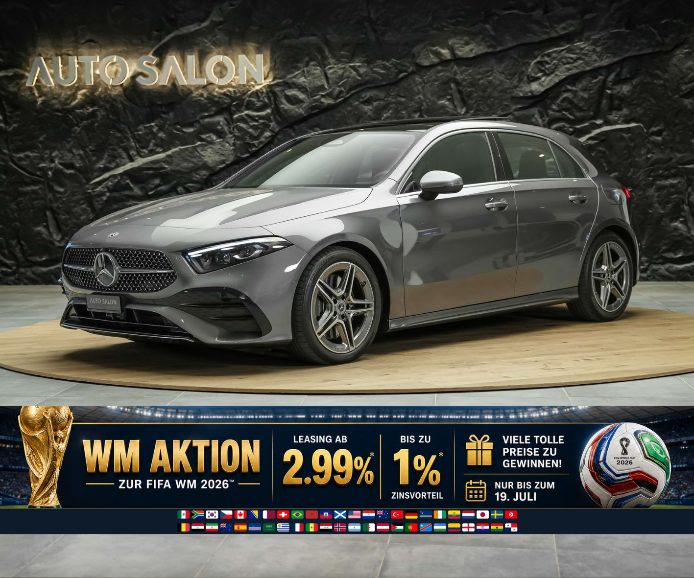 MERCEDES-BENZ A 250 AMG Line 4Matic 8G-DCT *Panorama*Multibeam LED*Lenkradheizung*