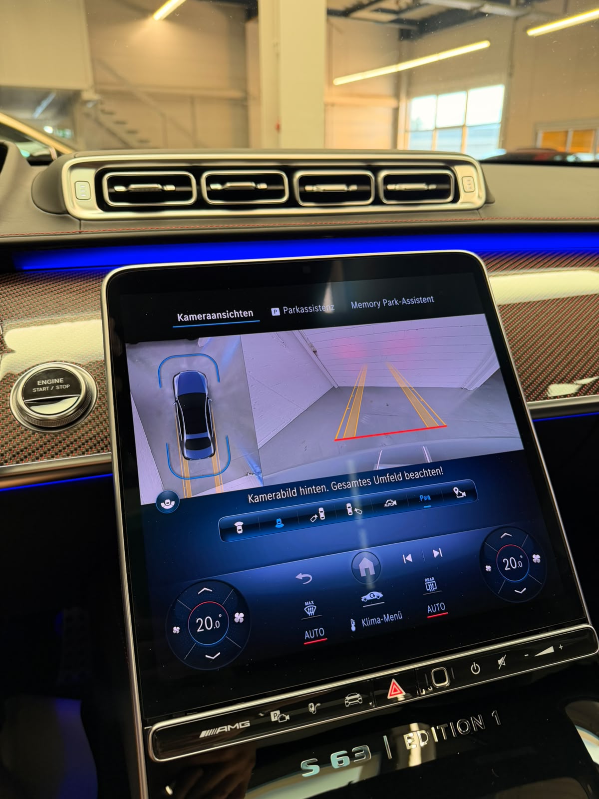 MERCEDES-BENZ S 63 AMG L 4Matic+ 9G-Tronic Edition 1 Limited Grey Black Performance Vollausstattung Gratisservice und Garantie-image-19