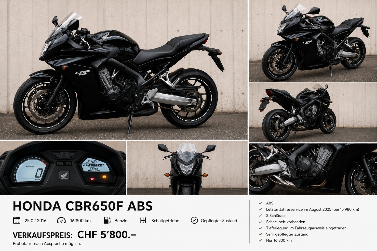 HONDA CBR 650 FA ABS-image-5