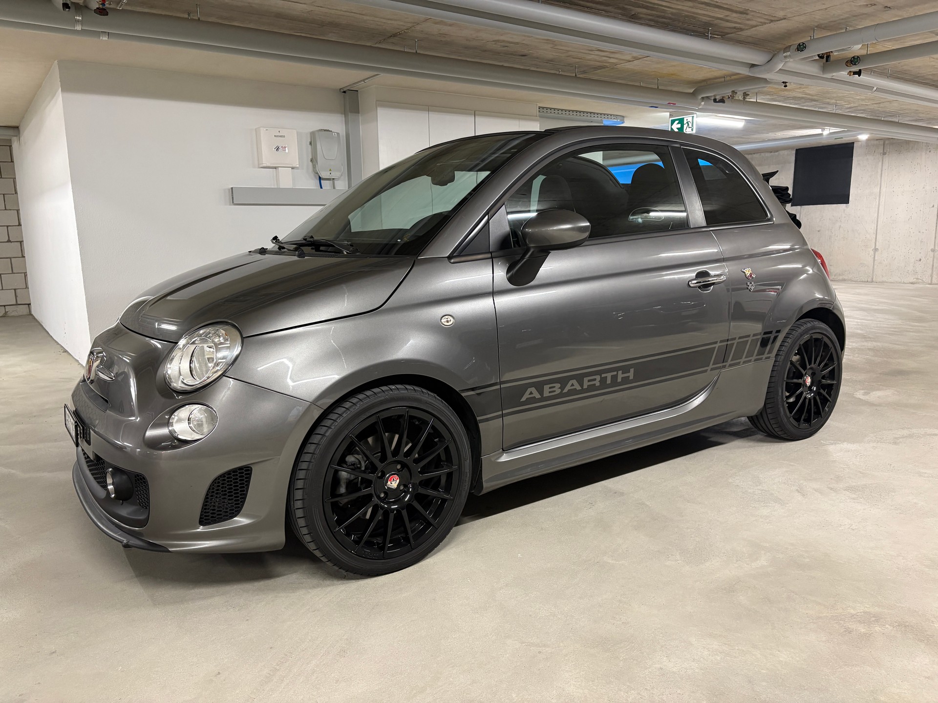 FIAT 500 Abarth Cabriolet | ab MFK & Service | 8-Fach bereift-image-1