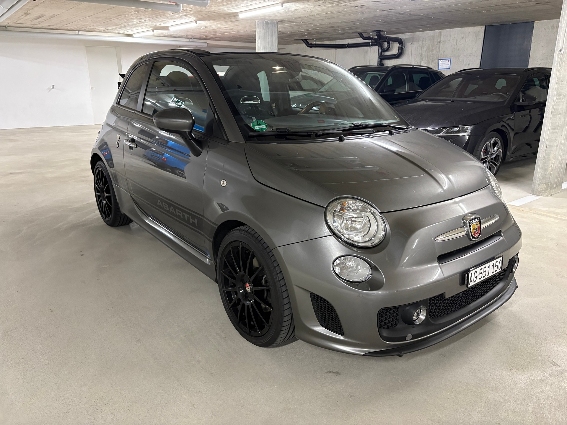FIAT 500 Abarth Cabriolet | ab MFK & Service | 8-Fach bereift-image-3