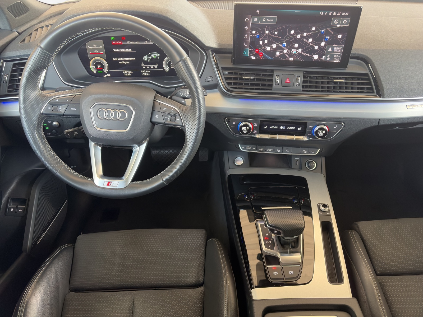 AUDI Q5 Sportback 50 TFSI e PHEV S line quattro S-tronic-image-6