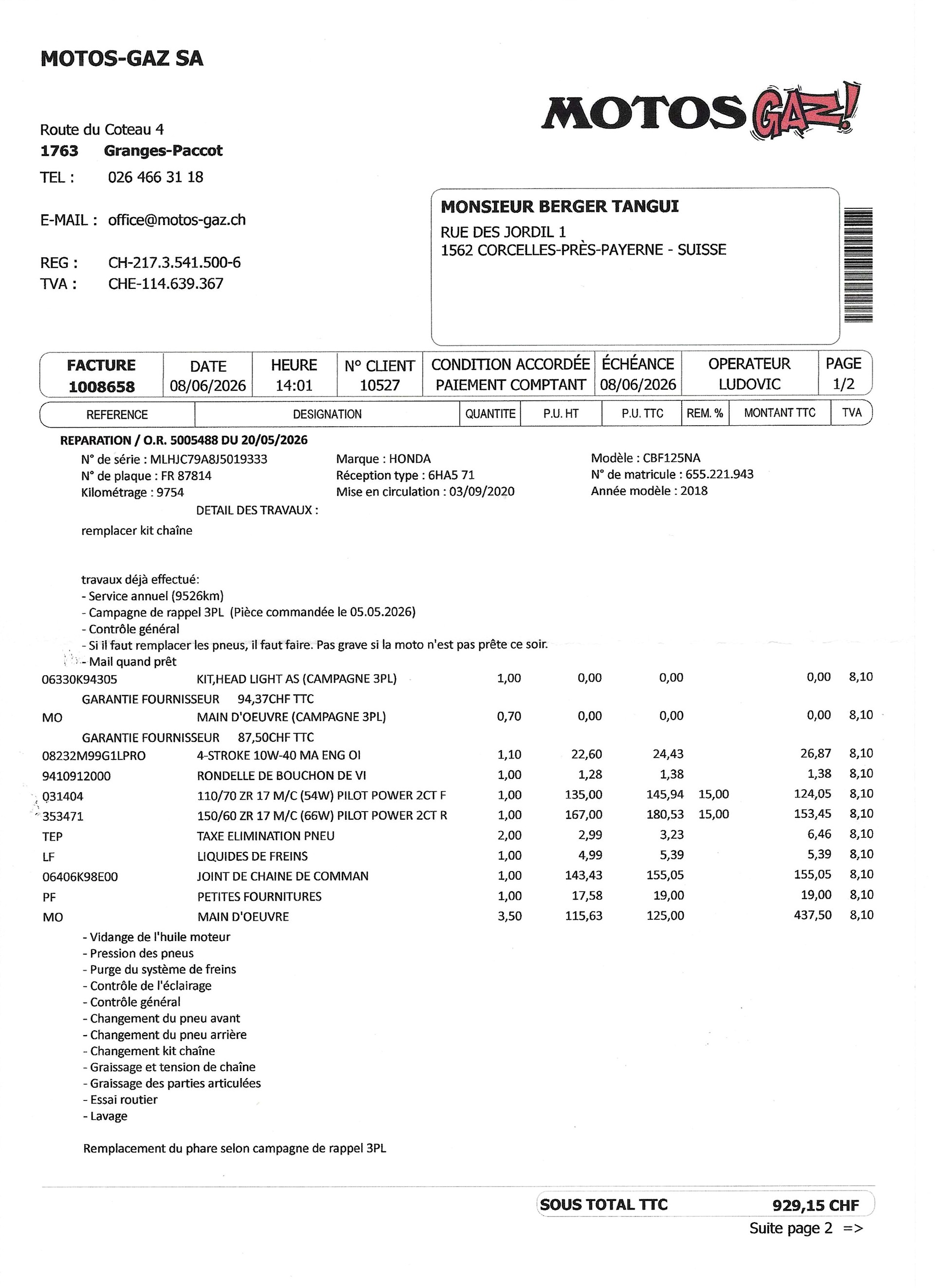 HONDA CBF 125 M-image-4