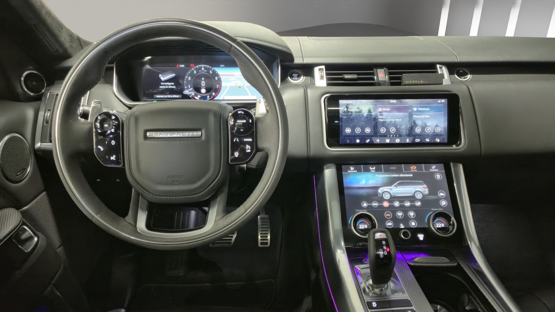 LAND ROVER Range Rover Sport P400 3.0 I6 MHEV HSTAutomatic LEASING à partir de CHF 470.-/mois-image-8