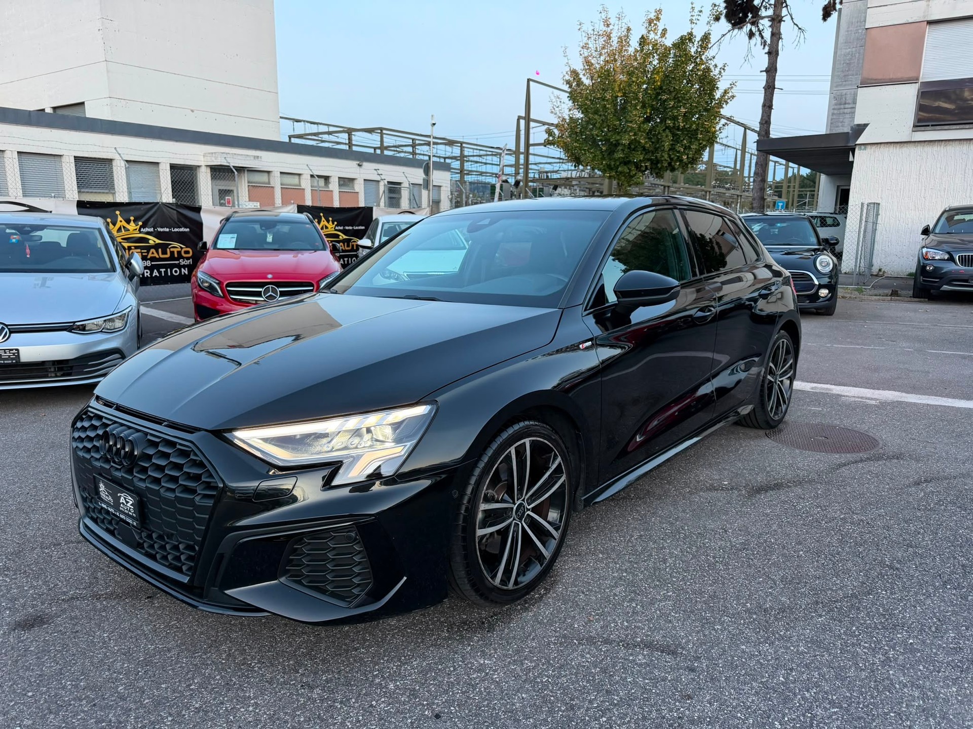 AUDI A3 Sportback 35 TDI S-LINE S-tronic FULL BLACKGARANTIE 2 ans expertiser du jour 🇨🇭