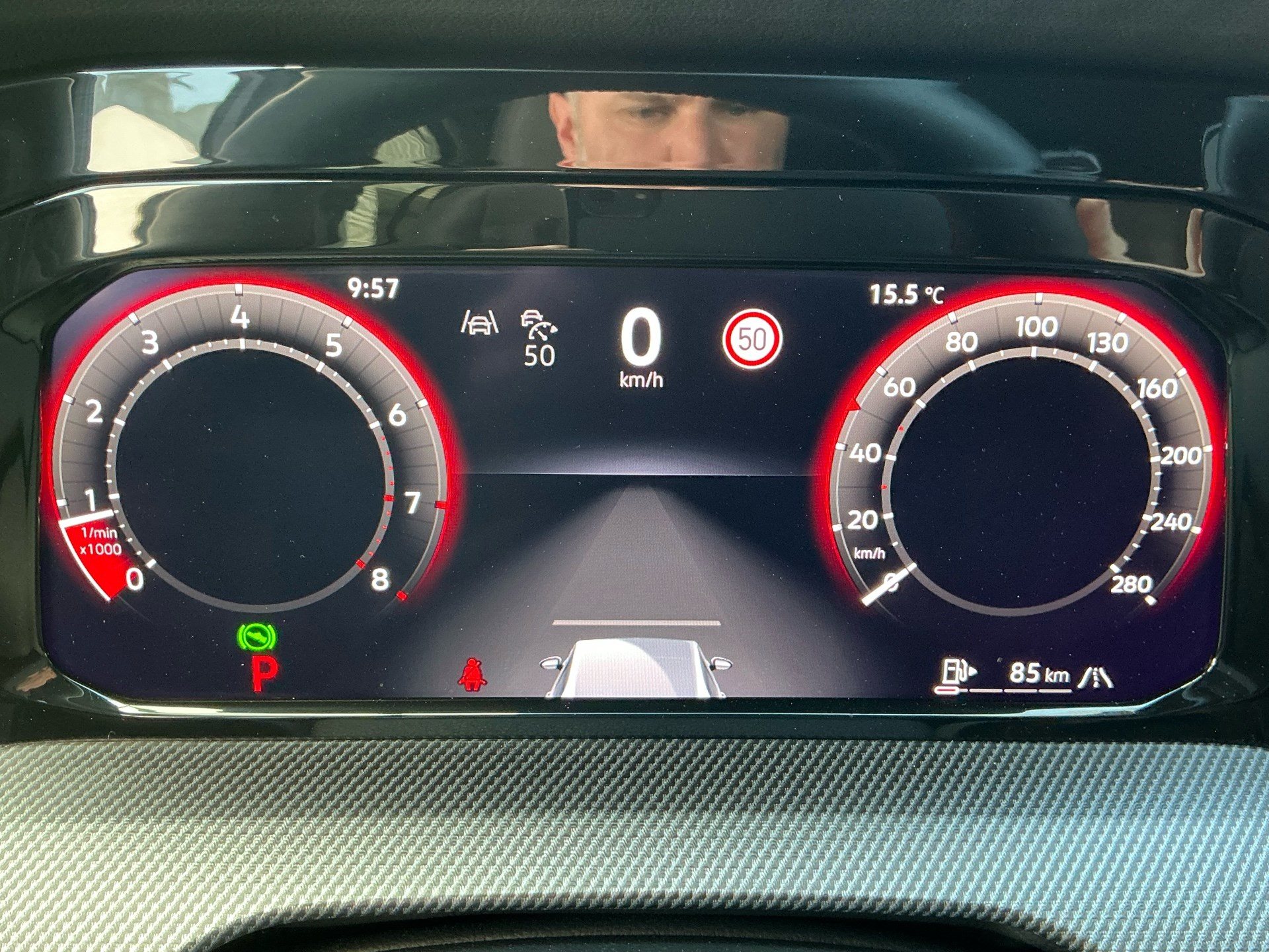 VW Golf GTI DSG 2.0 TSI FACELIFT *** TRAUM IN MONDSTEINGRAU ***-image-8