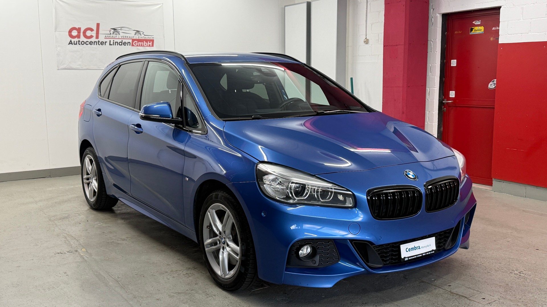 BMW 225i xDrive Active Tourer M Sport Steptronic, guter Ausstattung Perle, ab MFK, AHK, Abstandsregler, 1 Jahre Garantie