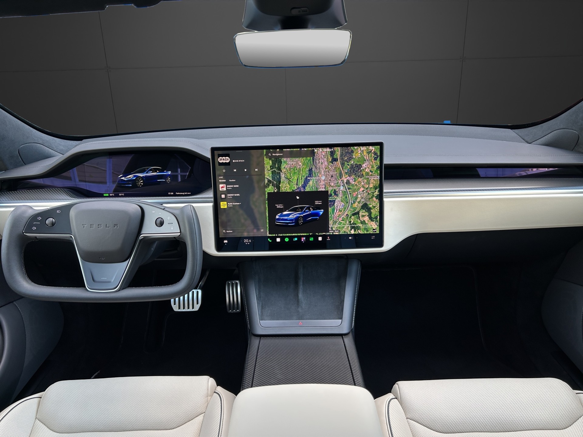 TESLA Model S 100 kWh Plaid / 1267 PS-image-5
