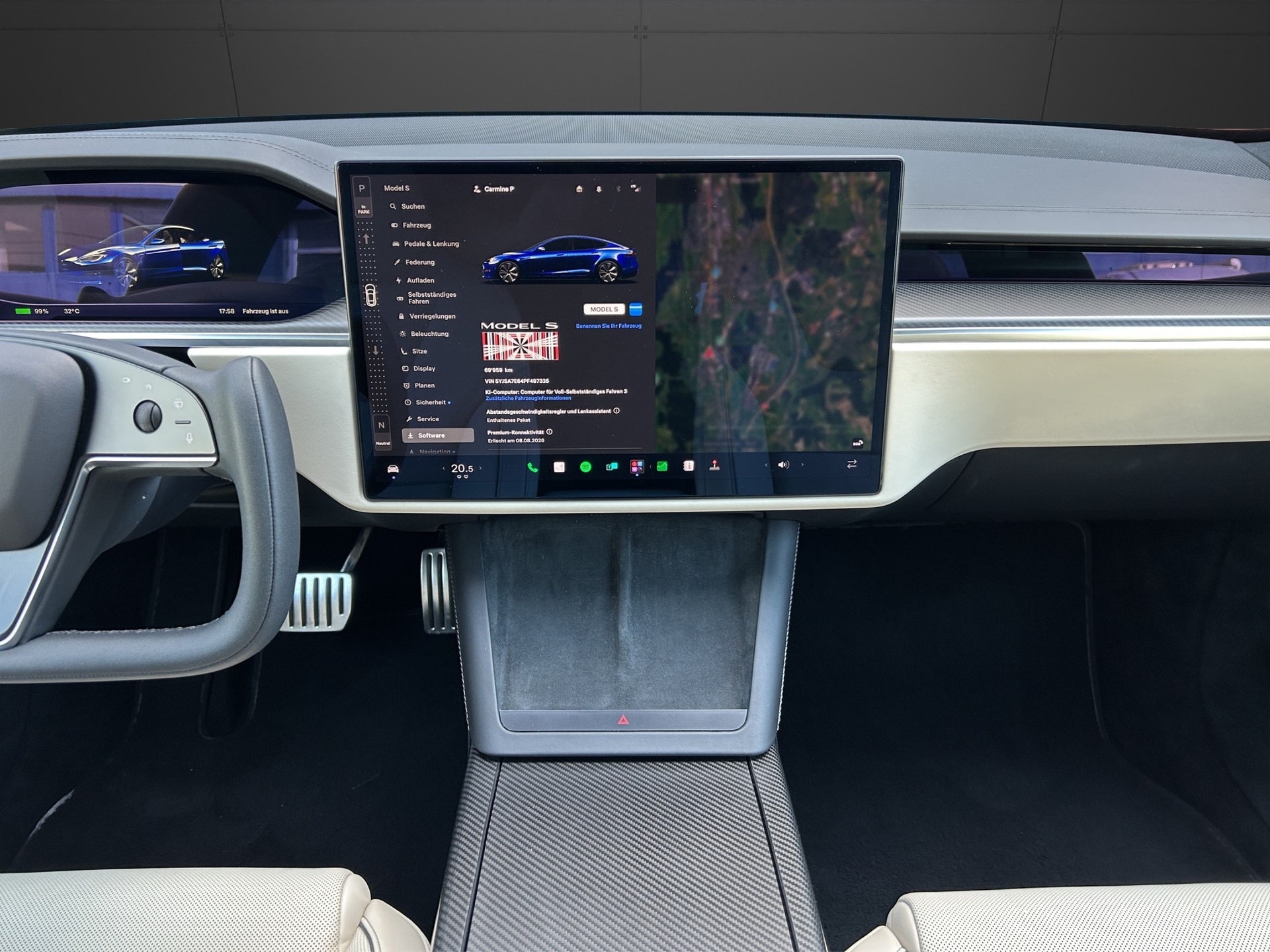 TESLA Model S 100 kWh Plaid / 1267 PS-image-6