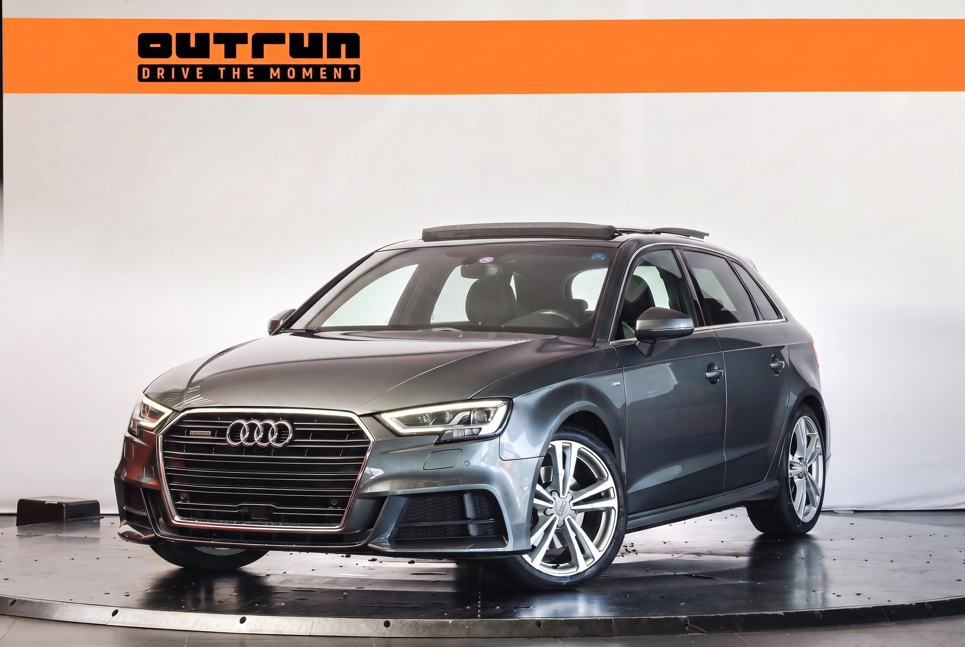 AUDI A3 Sportback 2.0 TFSI Sport quattro S-tronic • Gris Daytona • S line • Virtual Cockpit