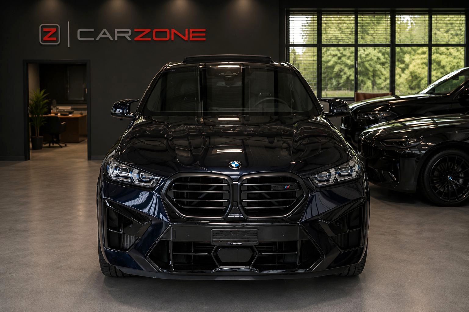 BMW X6M Steptronic M Competition // MASSAGE SITZE // WERKSGARANTIE BIS 05.2028 // PANORAMA GLASDACH // AHK //-image-1