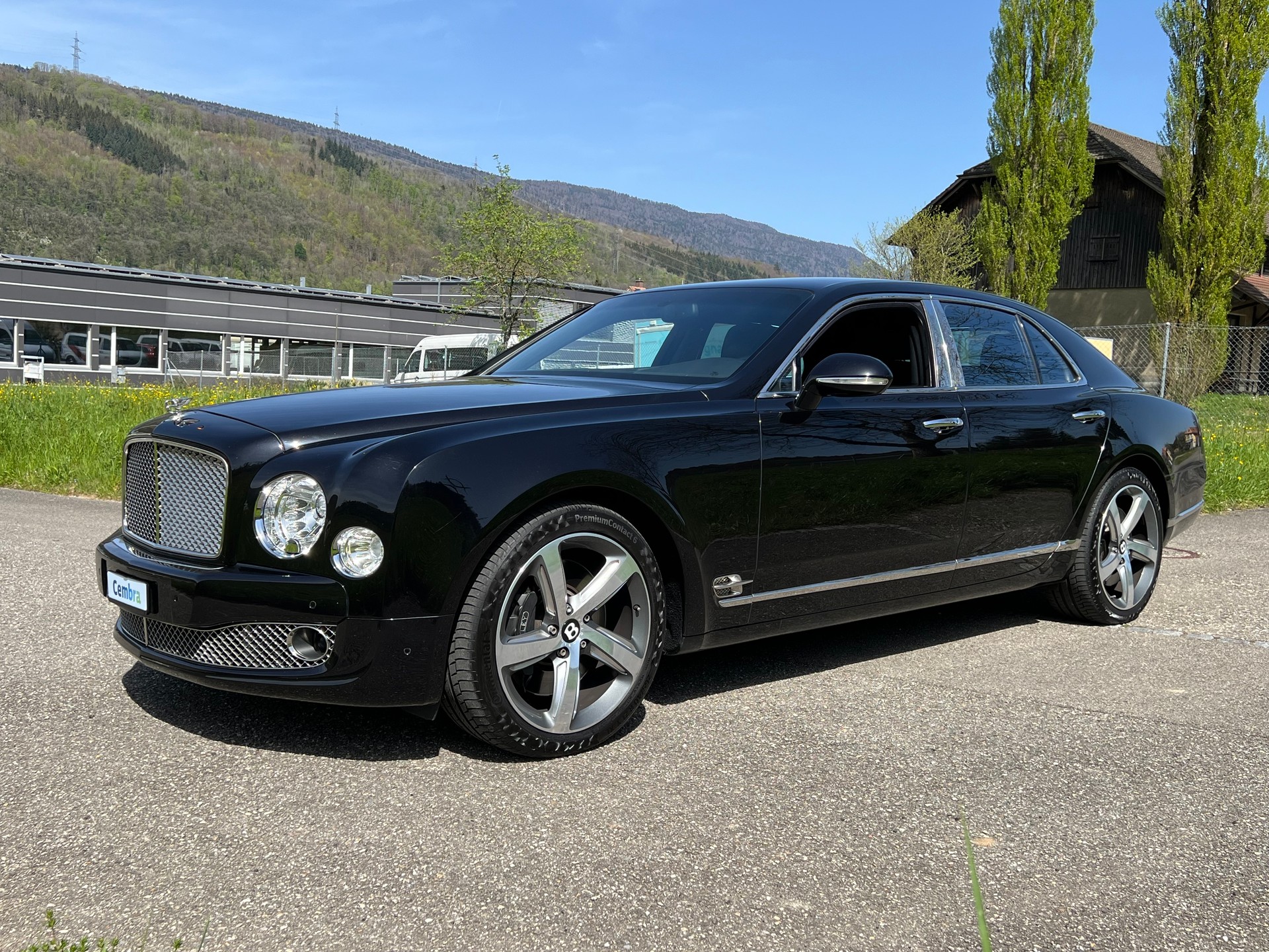 BENTLEY NEU AB MFK 10.07.2025. MULSANNE "BLACK IN BLACK" SONDERMODELL. LEASING 980.-