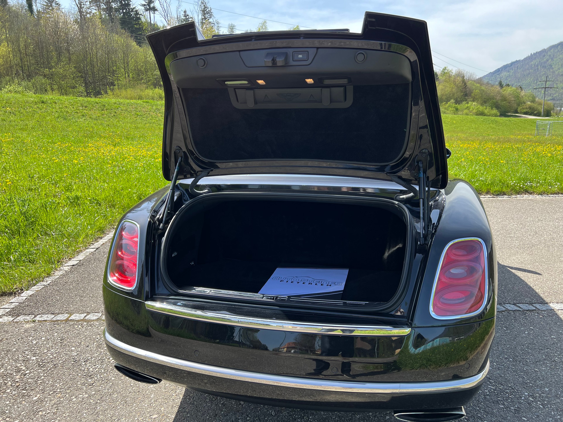 BENTLEY NEU AB MFK 10.07.2025. MULSANNE "BLACK IN BLACK" SONDERMODELL. LEASING 980.--image-15