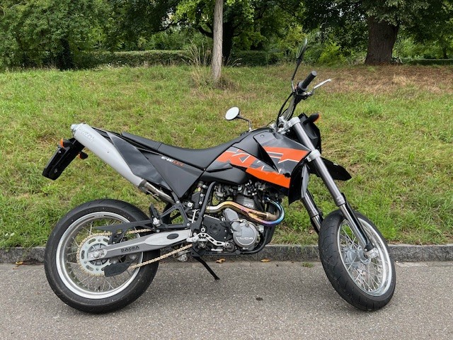 KTM LC4 - Supermoto (Garagenfahrzeug, 1. Hand)