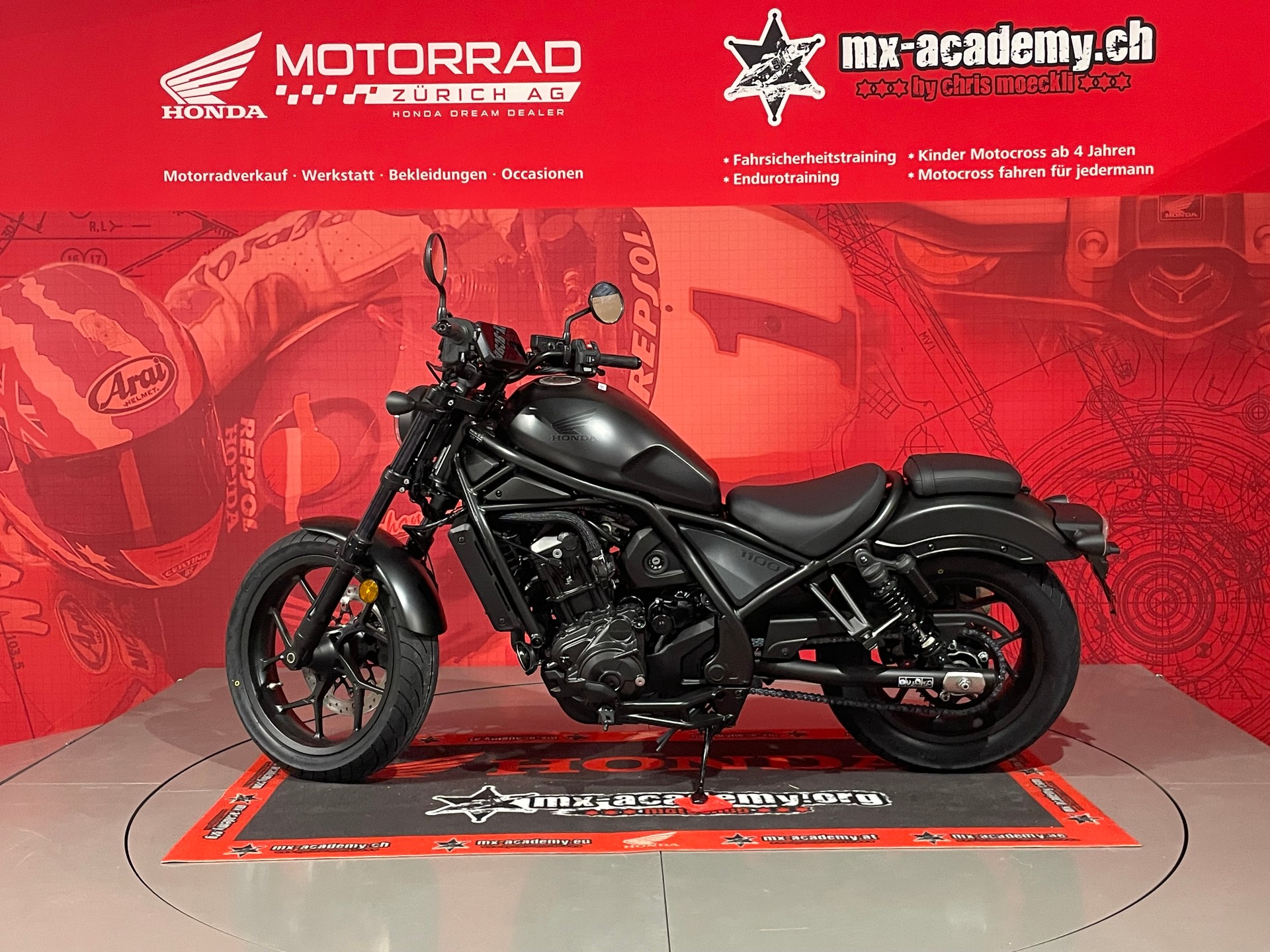 HONDA CMX1100 Rebel**DCT**Modell 2026**Neufahrzeug**Matte Ballistic Black Metallic*-image-5