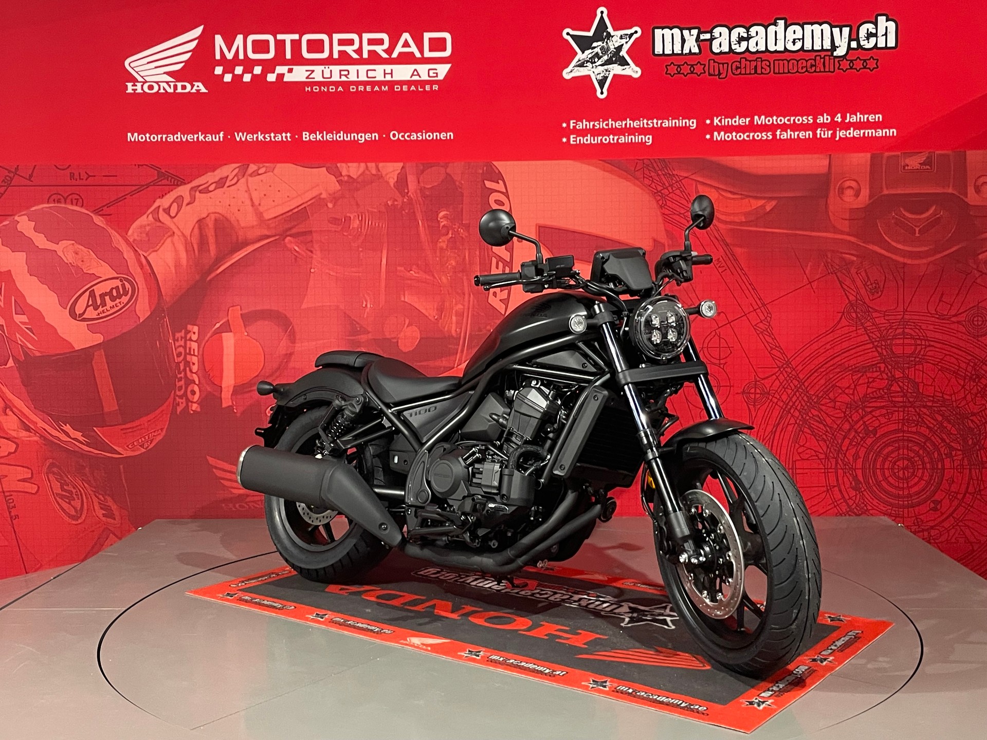 HONDA CMX1100 Rebel**DCT**Modell 2026**Neufahrzeug**Matte Ballistic Black Metallic*-image-2
