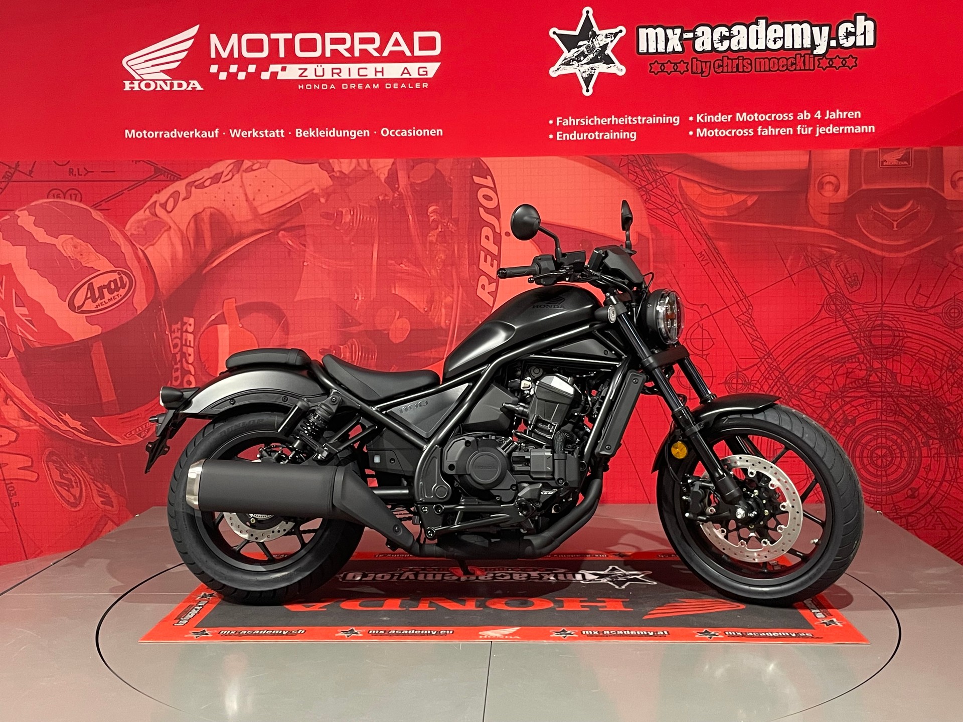 HONDA CMX1100 Rebel**DCT**Modell 2026**Neufahrzeug**Matte Ballistic Black Metallic*-image-1
