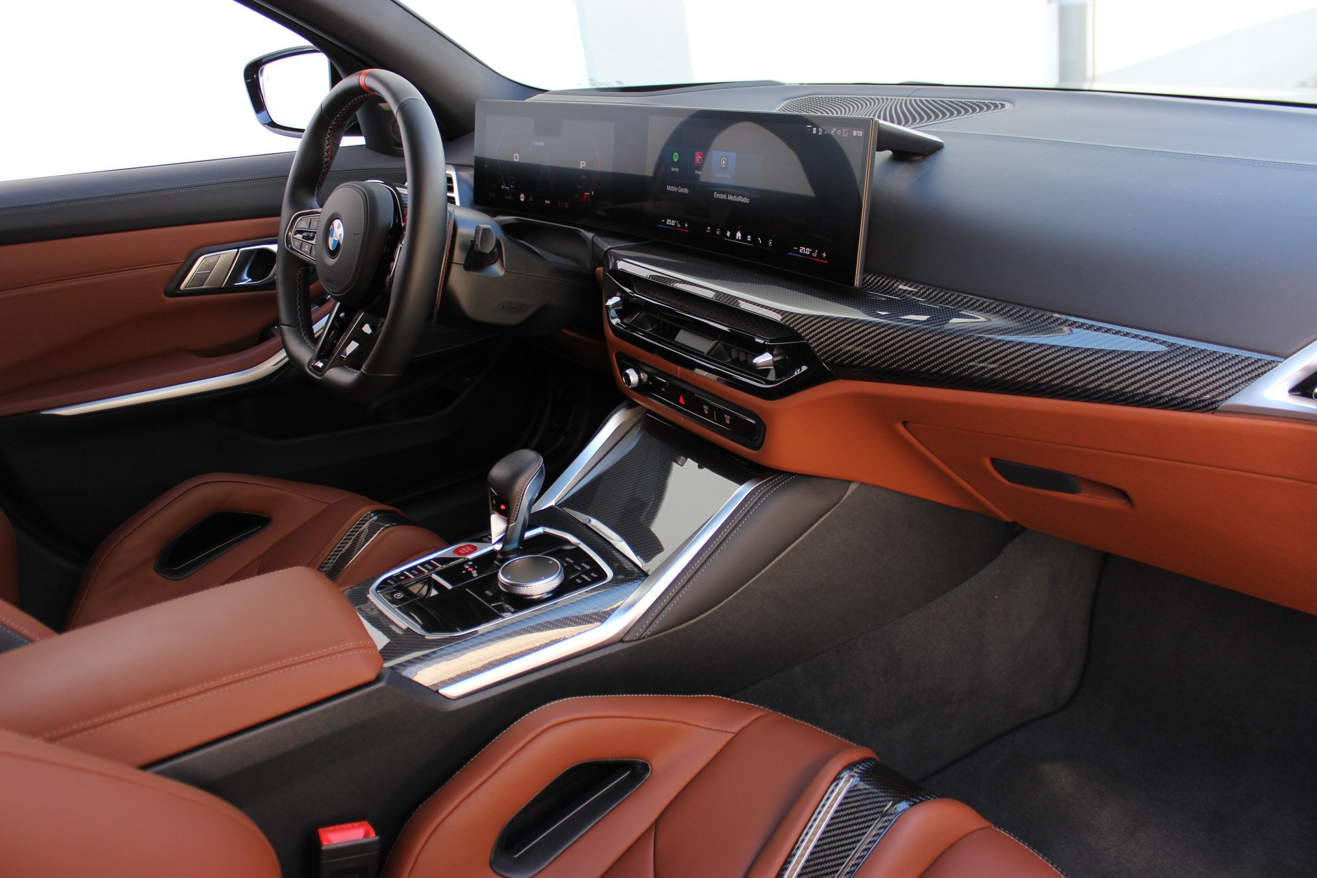BMW M3 Touring xDrive Competition M CARBON SCHALENSITZE TARTUFO Sonderlackierung *FROZEN DEEP GREEN METALLIC*-showroom-element-3