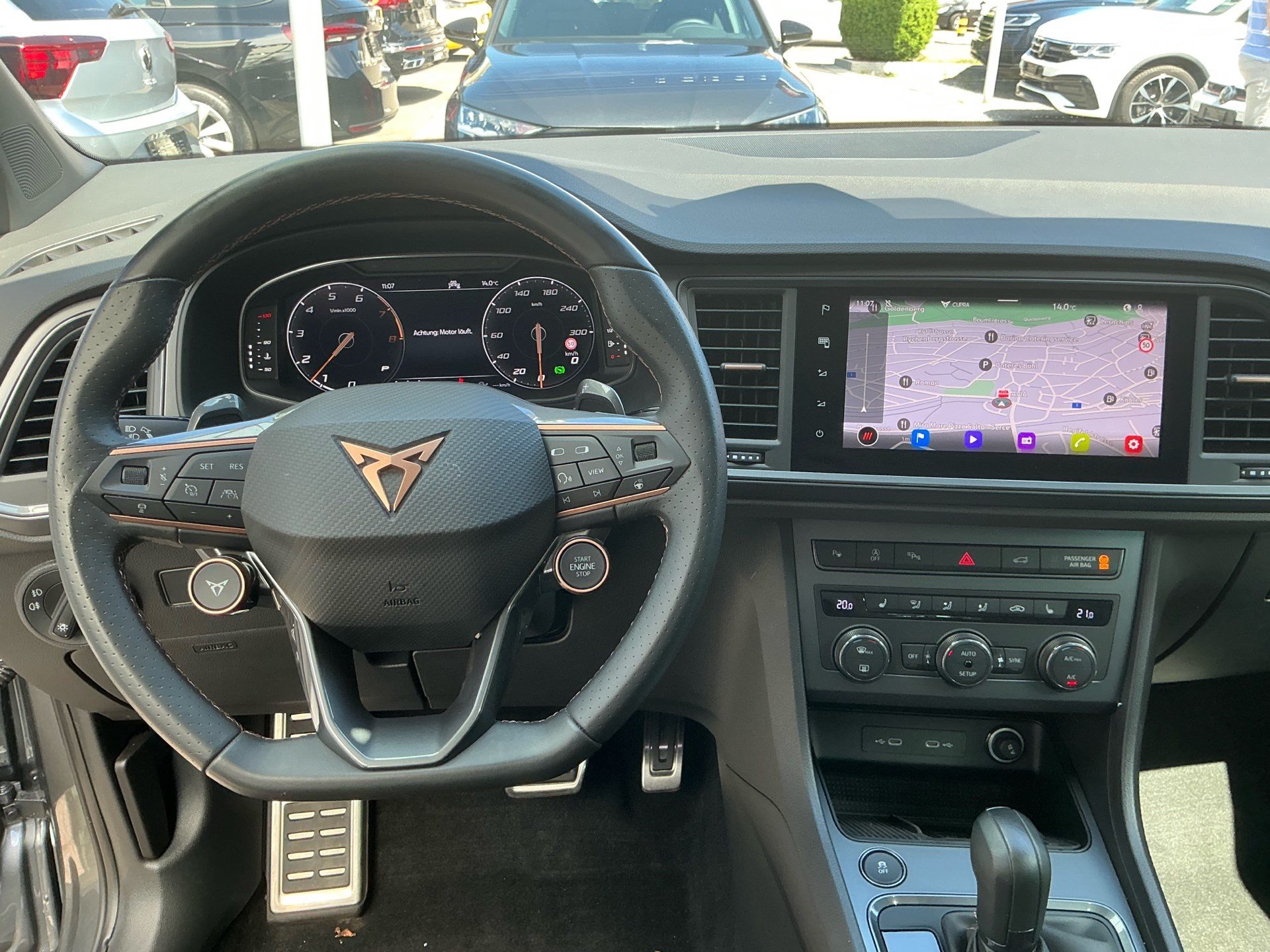 CUPRA Ateca VZ 4 DRIVE *** PANORAMAGLASDACH & ANHÄNGEKUPPLUNG ***-image-9