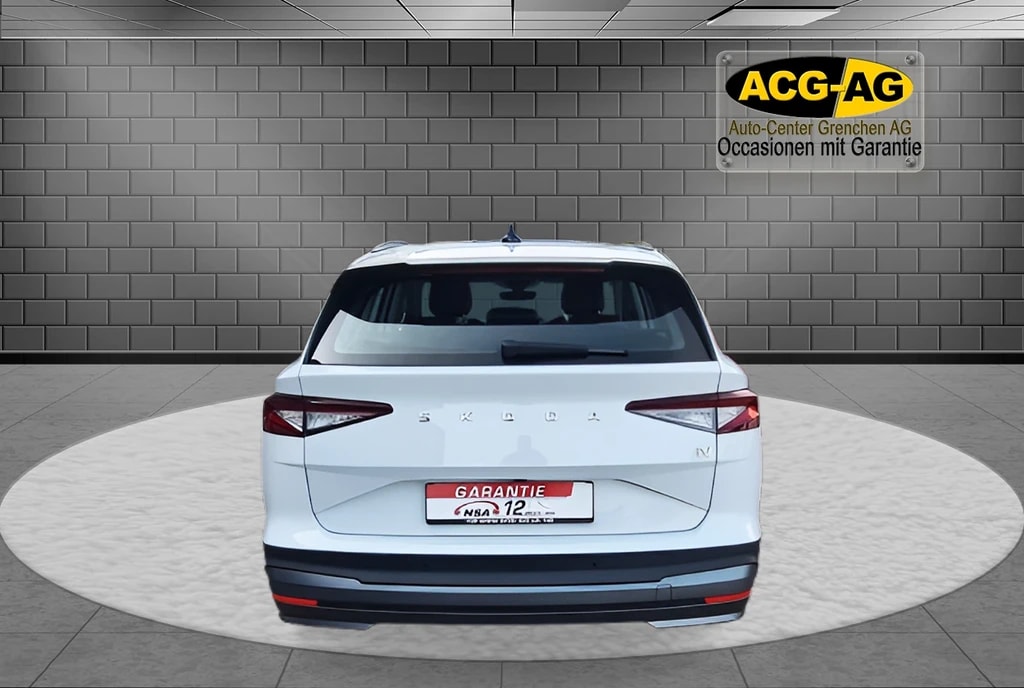SKODA Enyaq iV 60 ** Teil-Leder ** 180 PS ** Paket Family Plus ** Paket Licht & Sicht ** SOH WERT 96.2% **-image-4