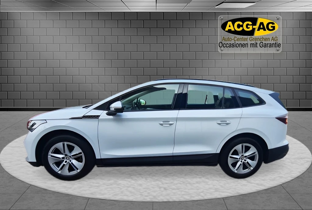 SKODA Enyaq iV 60 ** Teil-Leder ** 180 PS ** Paket Family Plus ** Paket Licht & Sicht ** SOH WERT 96.2% **-showroom-element-3