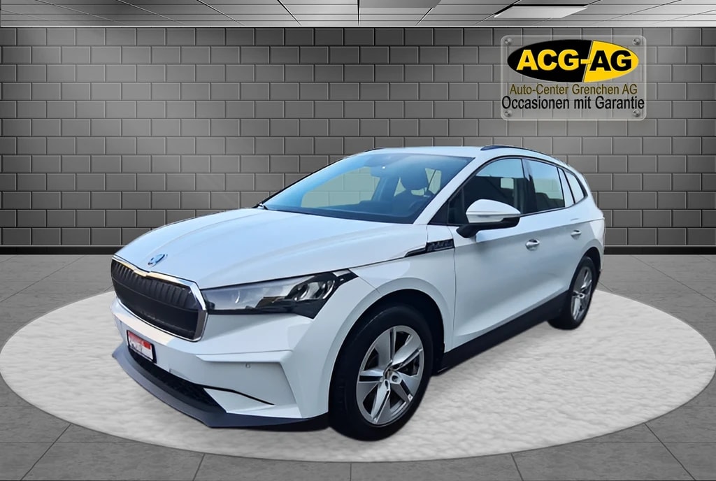 SKODA Enyaq iV 60 ** Teil-Leder ** 180 PS ** Paket Family Plus ** Paket Licht & Sicht ** SOH WERT 96.2% **-showroom-element-2
