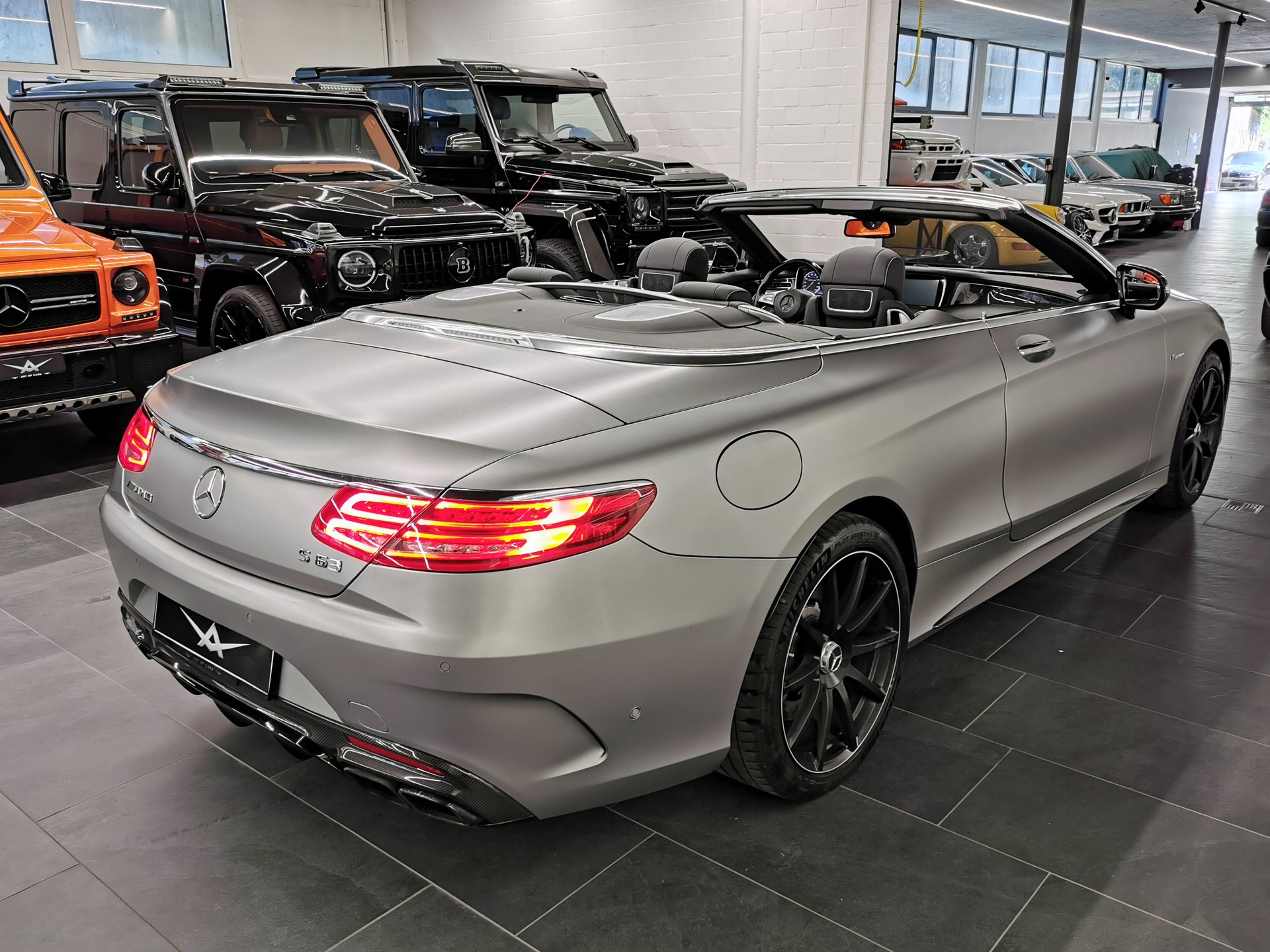 MERCEDES-BENZ S 63 AMG Cabriolet 4Matic Speedshift MCT MAGNO-ALLANITGRAU-image-10