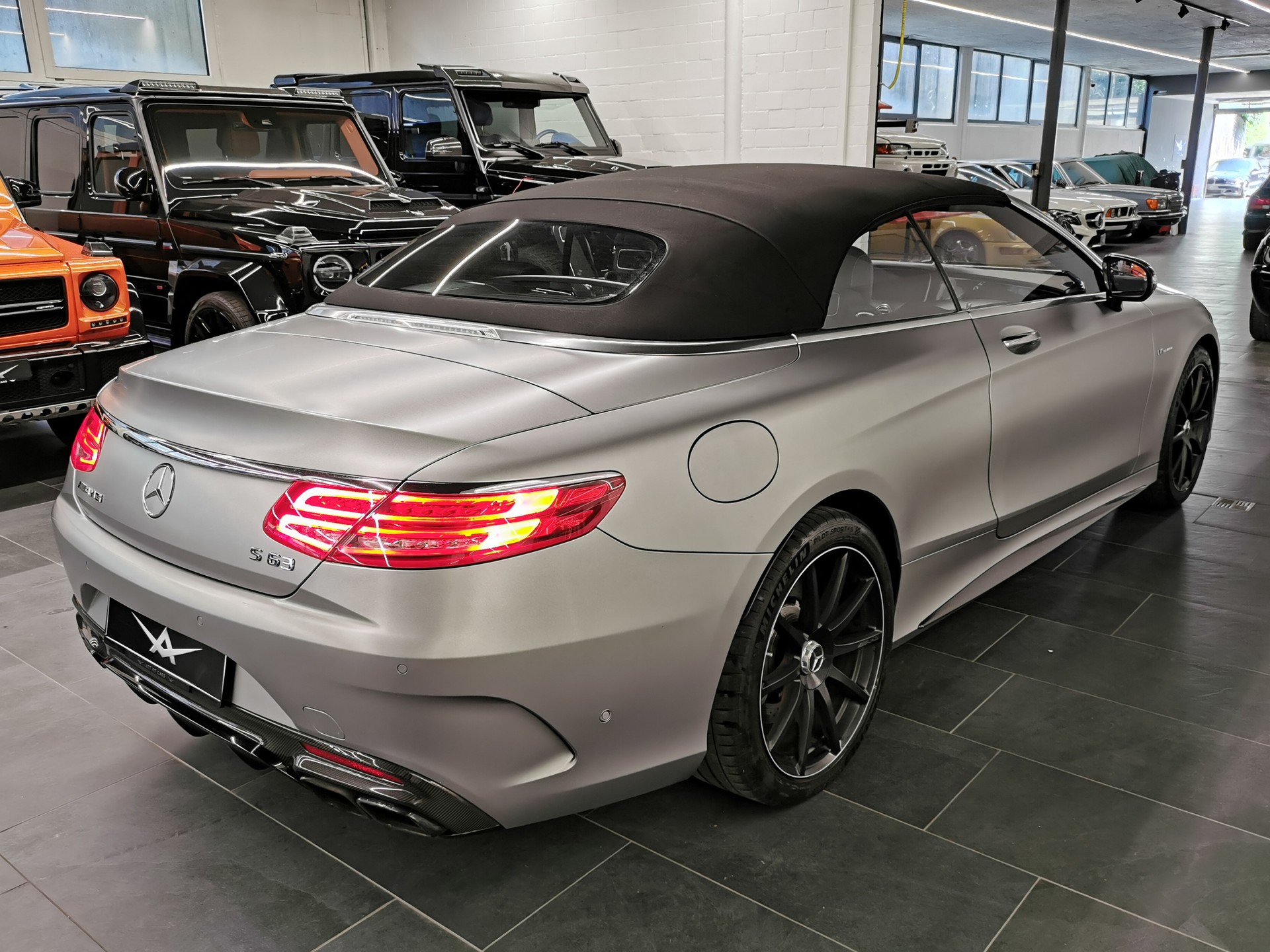 MERCEDES-BENZ S 63 AMG Cabriolet 4Matic Speedshift MCT MAGNO-ALLANITGRAU-image-9