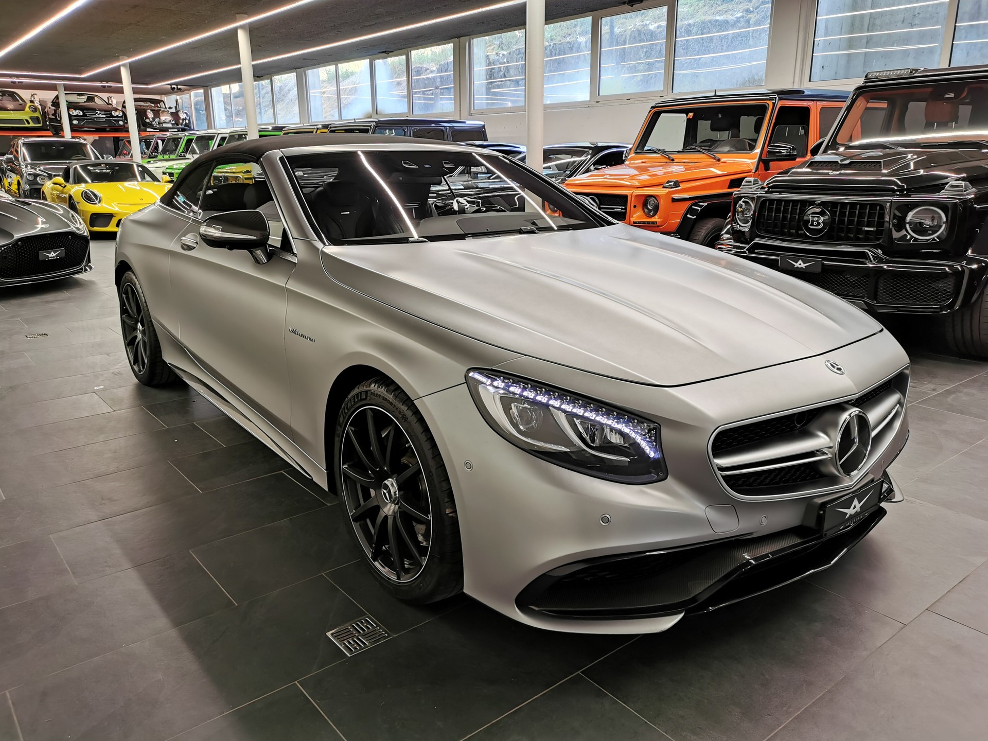 MERCEDES-BENZ S 63 AMG Cabriolet 4Matic Speedshift MCT MAGNO-ALLANITGRAU