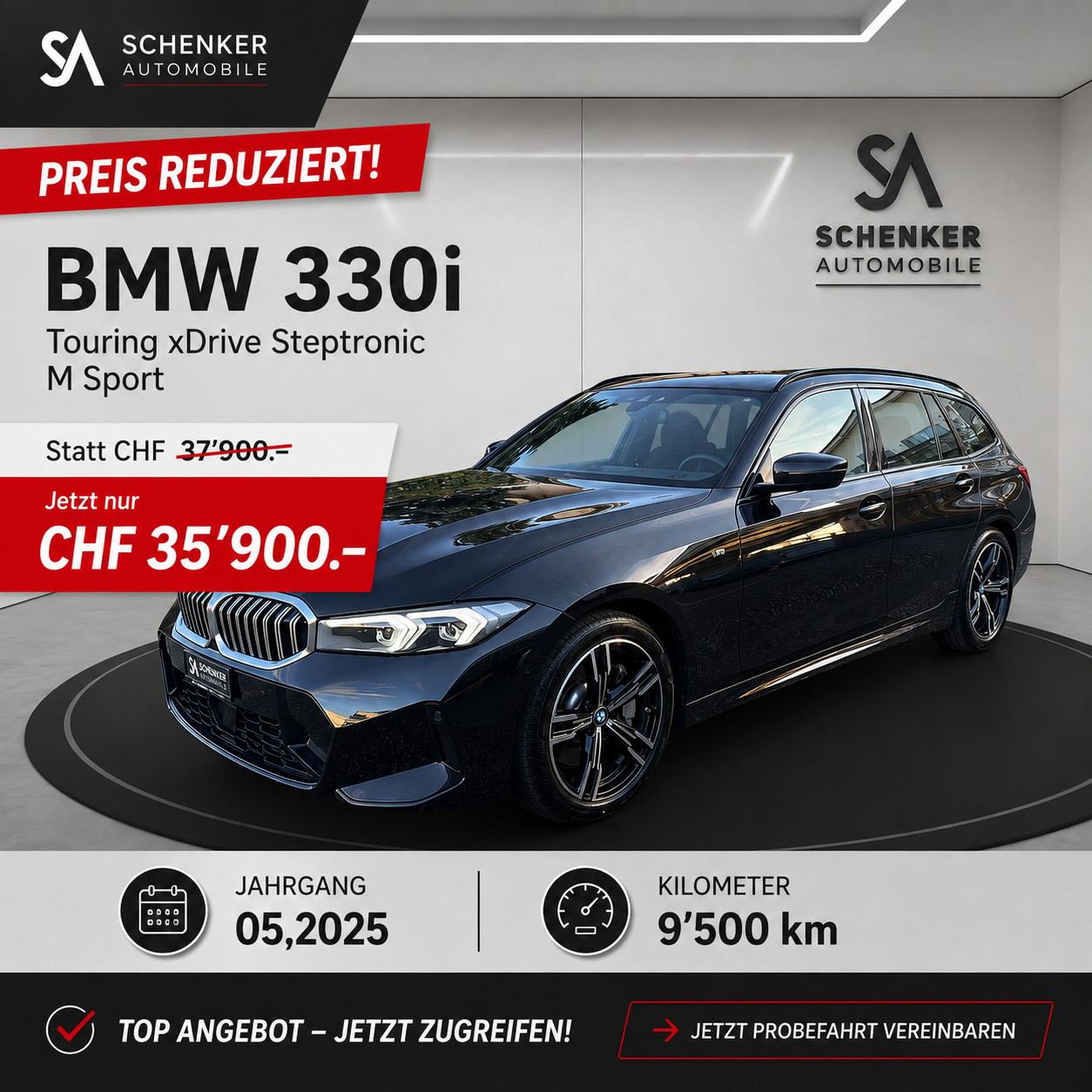 BMW 330i Touring xDrive Steptronic M Sport
