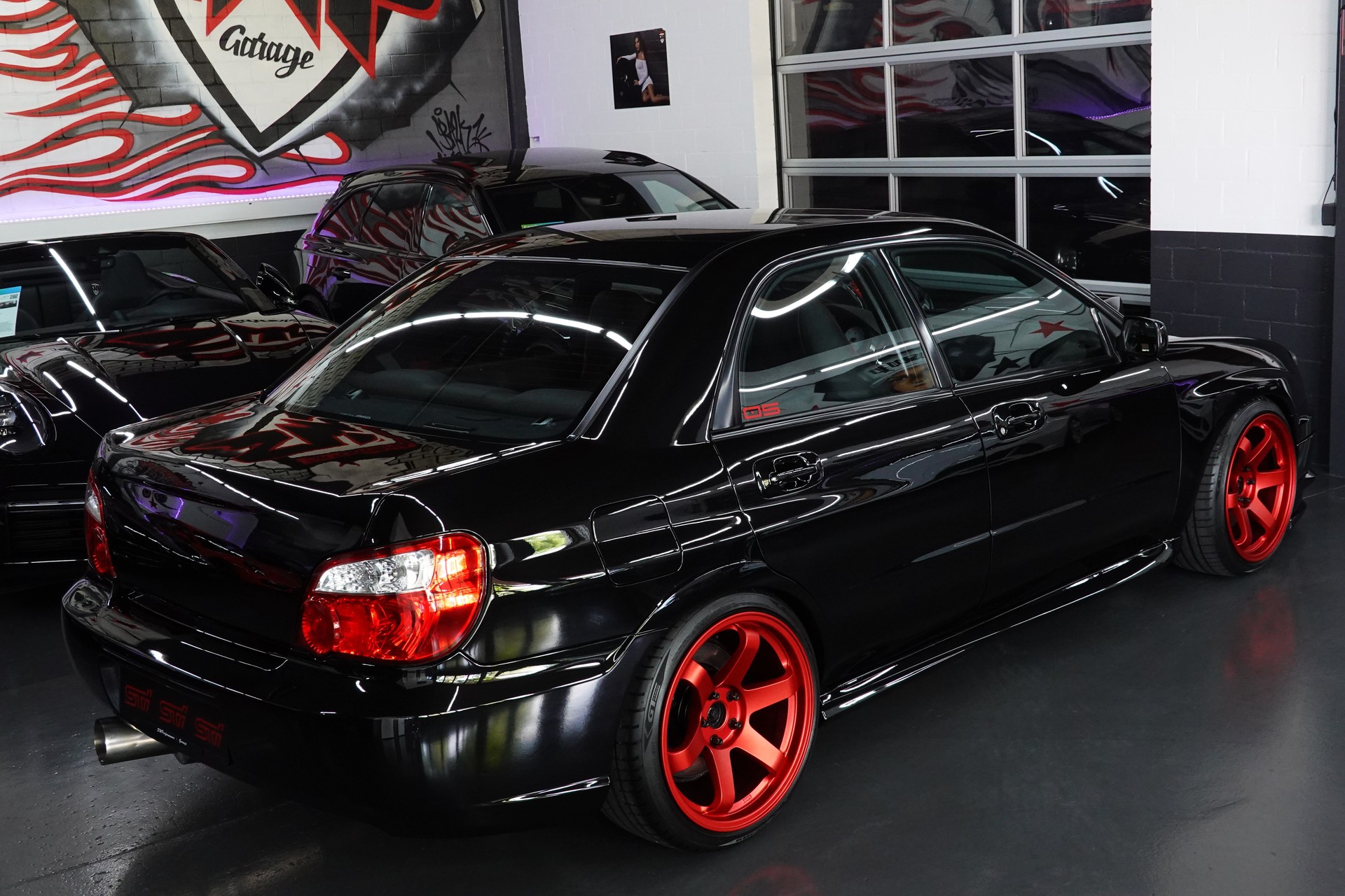 SUBARU IMPREZA 2.0 TURBO 4WD WRX STI BLACK CH-FZ 05 400PS-image-30