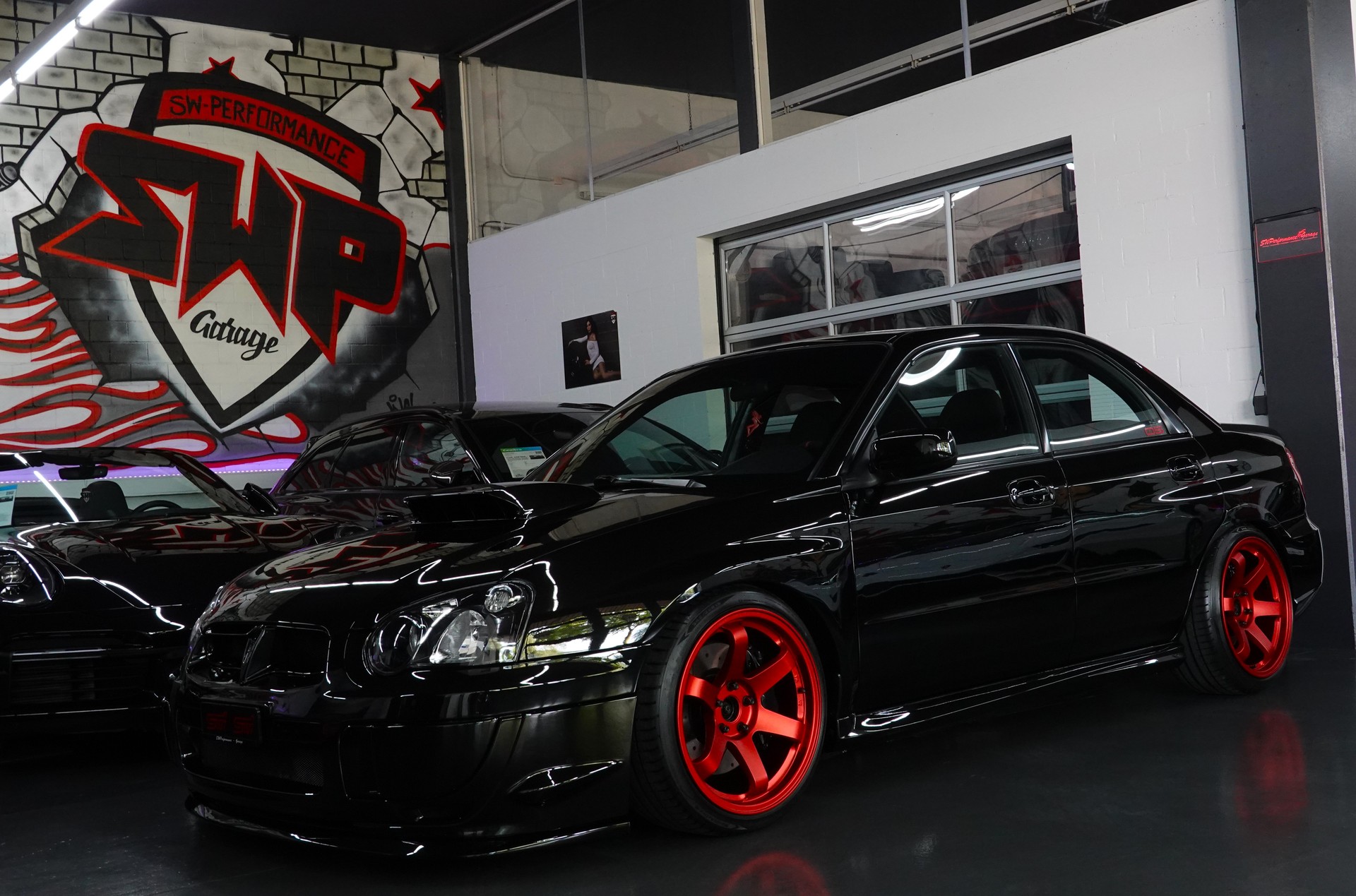 SUBARU IMPREZA 2.0 TURBO 4WD WRX STI BLACK CH-FZ 05 400PS