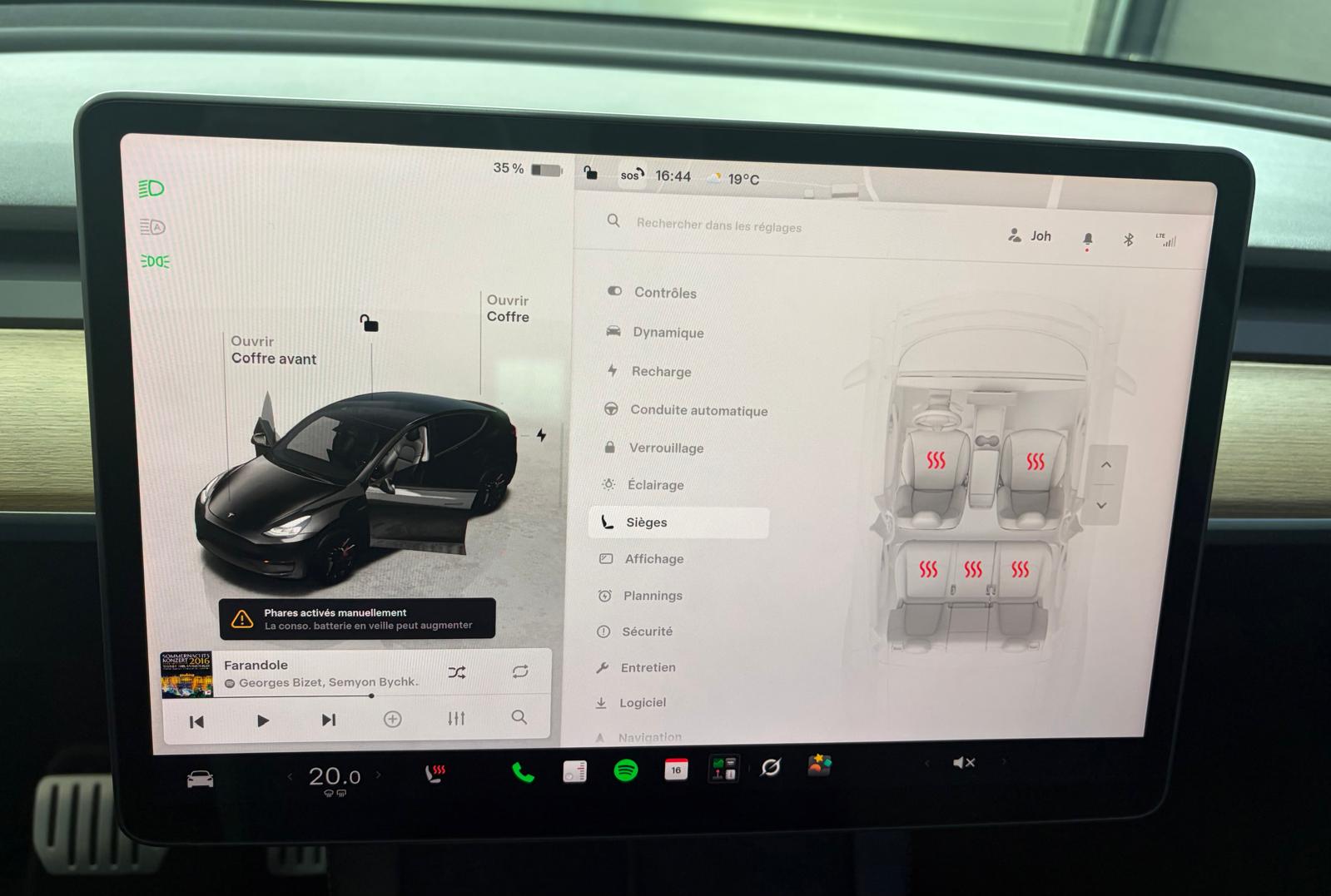 TESLA Model Y Performance - Attelage - AHK - Autopilot amélioré-image-14