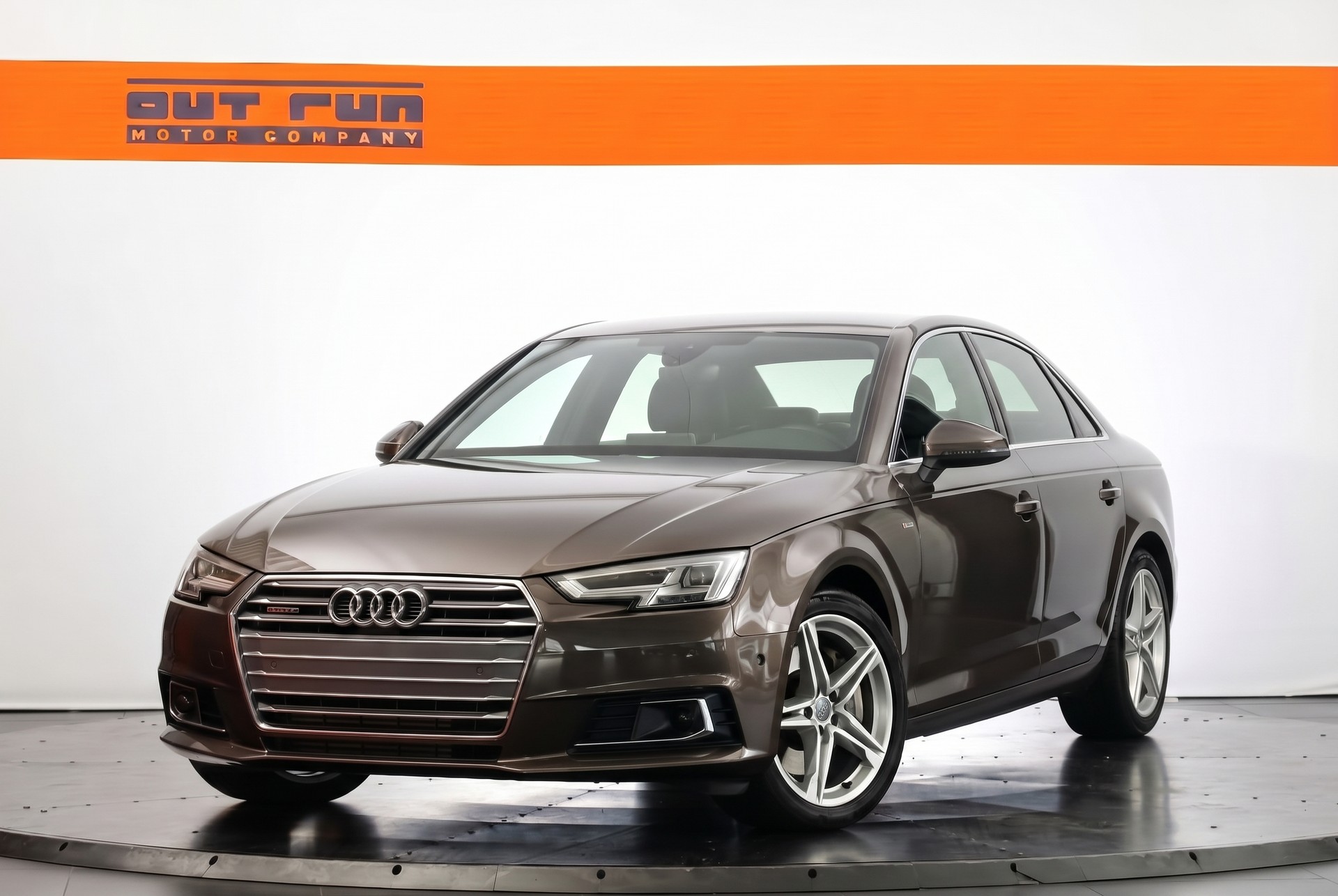 AUDI A4 Limousine 2.0 TFSI S-Line quattro Argus Brown