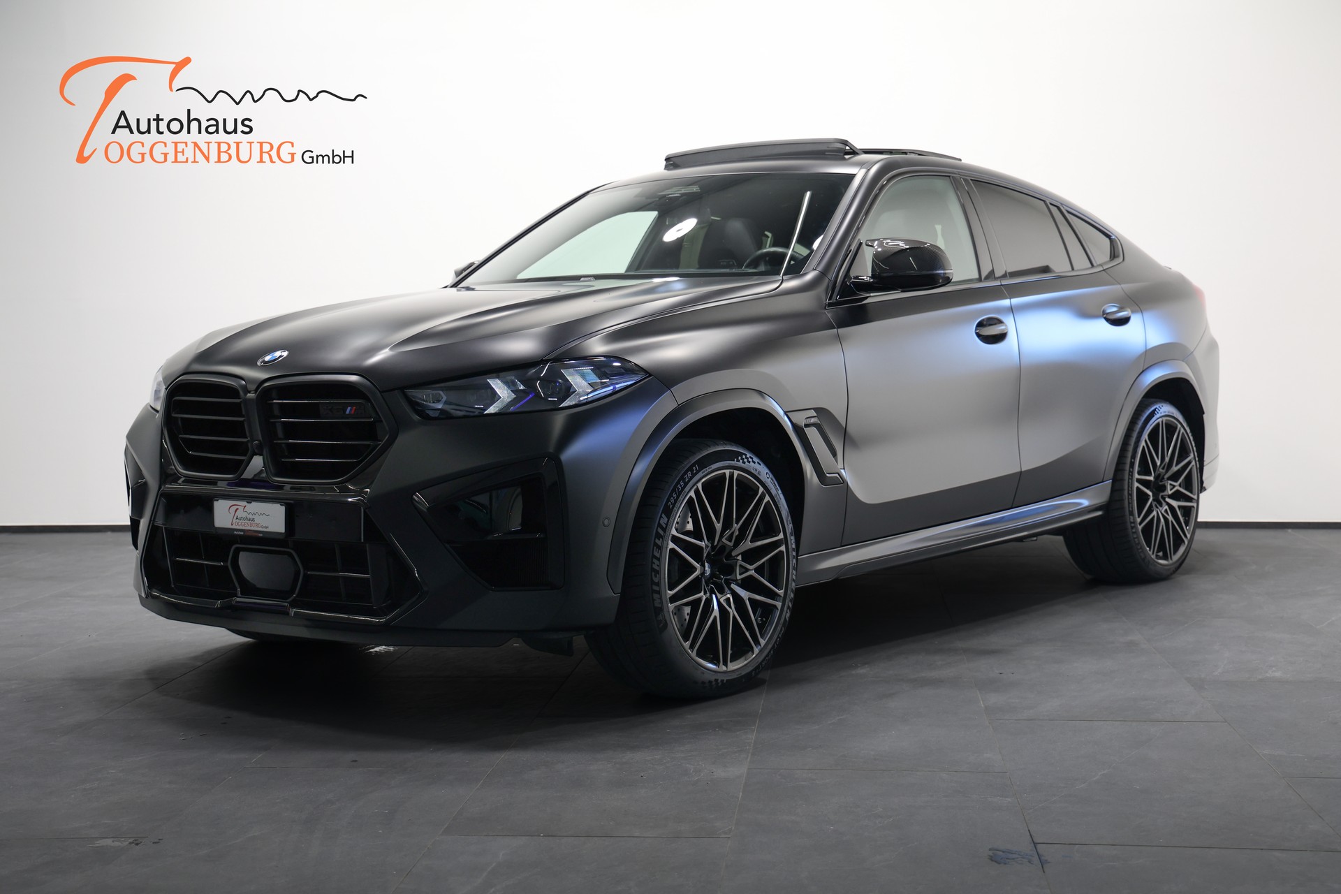BMW X6M Steptronic M Competition *Individual Frozen Black*BMW Werksgarantie bis 09.2027*AHK*Bowers*Carbon*-showroom-element-1