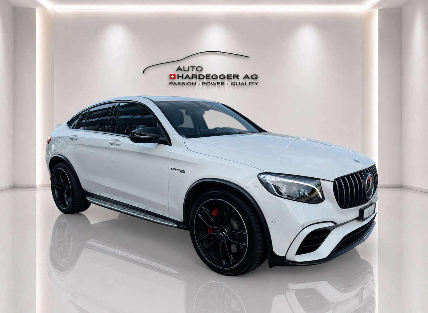 MERCEDES-BENZ GLC Coupé 63 S AMG 4Matic+ 9G-Tronic, CH-Auto inkl. Service & Garantie!