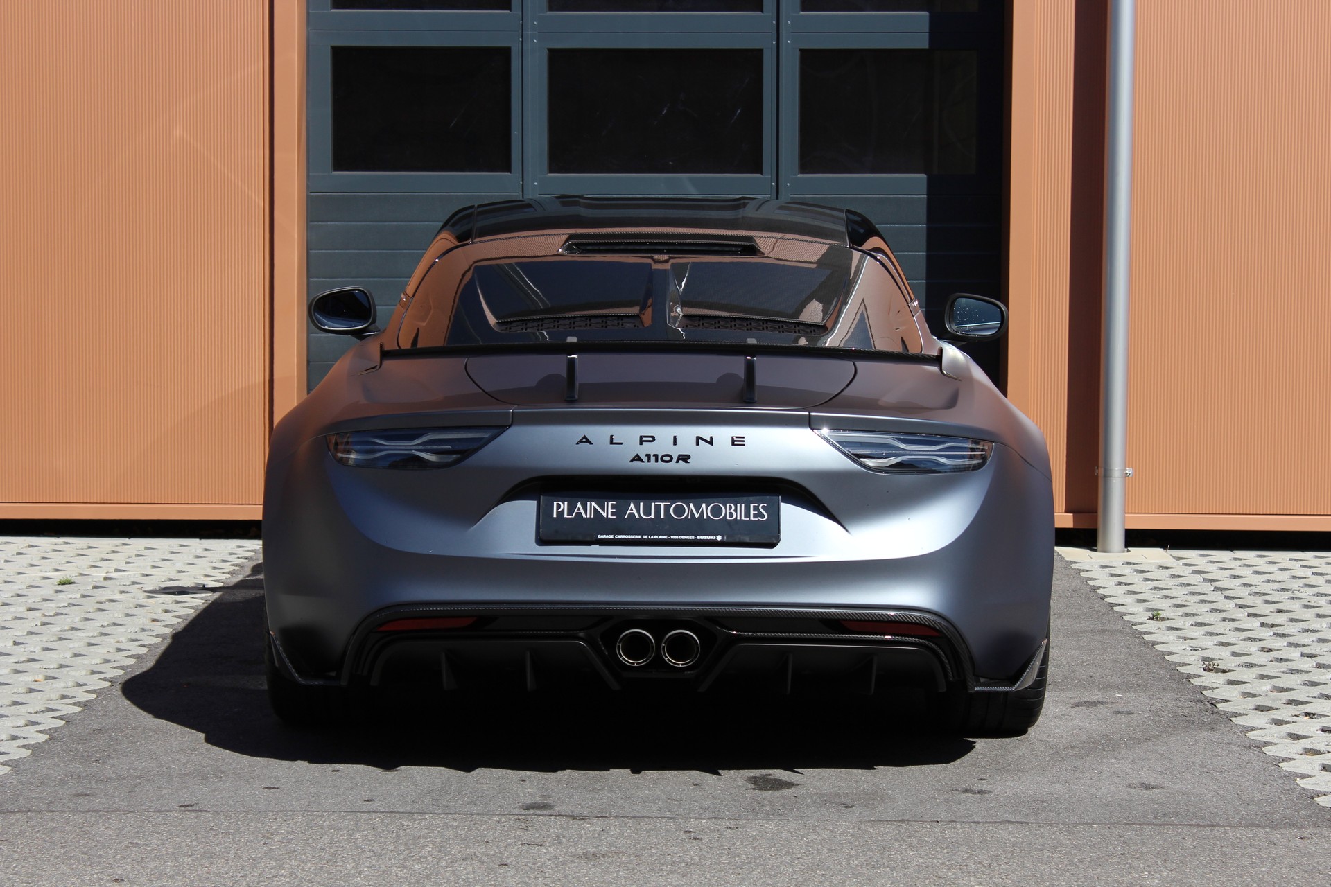 ALPINE A110 R - "Gris Tonnerre Matt * Etrier Jaune * Service gratuit+ Garantie 36 mois "-image-4