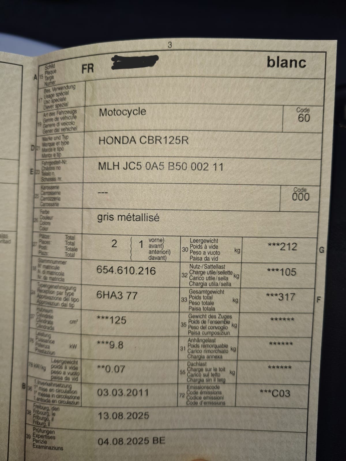 HONDA CBR 125 R-image-3