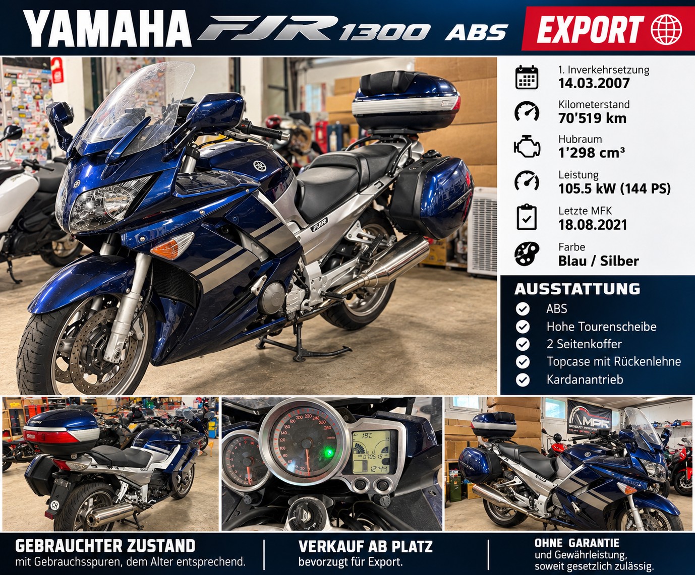 YAMAHA FJR 1300 ABS