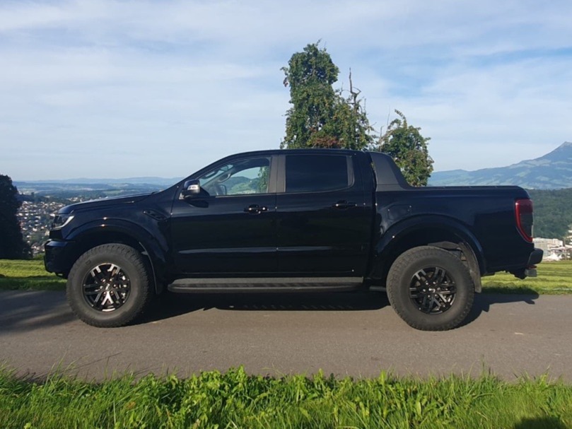 FORD Ranger Raptor *****All Black - Special Edition***** , Top Zustand , 4x4 **Standheizung**AHK 2500kg**Frisch Service & MFK**-image-3