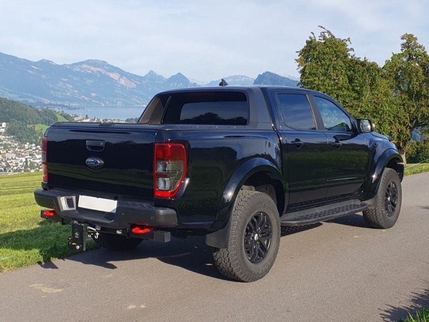FORD Ranger Raptor *****All Black - Special Edition***** , Top Zustand , 4x4 **Standheizung**AHK 2500kg**Frisch Service & MFK**-image-7