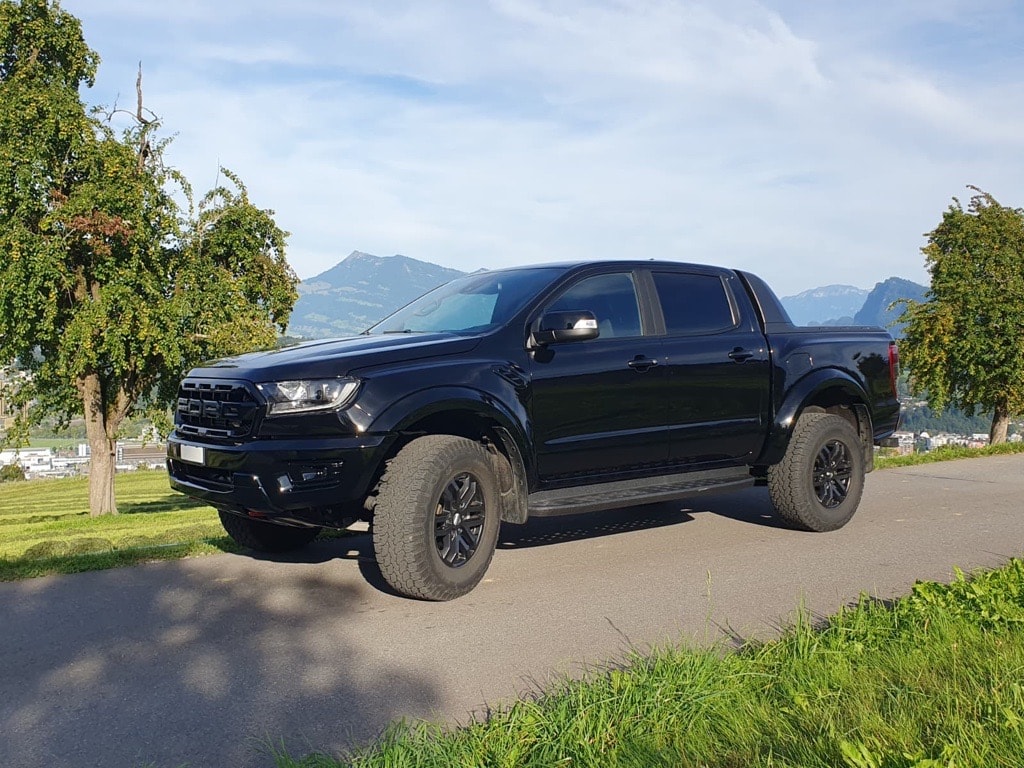 FORD Ranger Raptor *****All Black - Special Edition***** , Top Zustand , 4x4 **Standheizung**AHK 2500kg**Frisch Service & MFK**-image-2