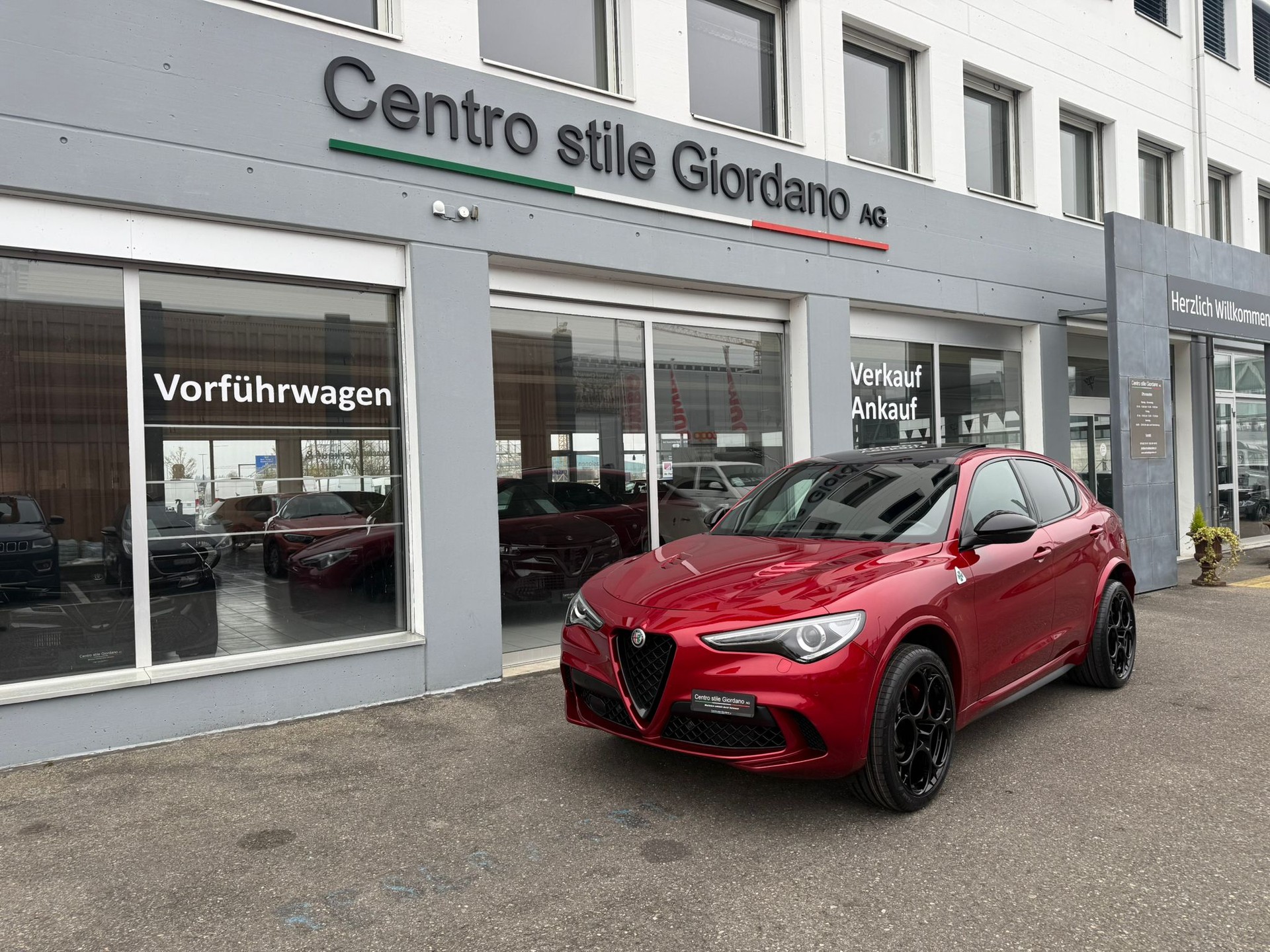 ALFA ROMEO Stelvio 2.9 V6 Quadrifoglio 510PS Q4 Sky AT8 "ROSSO ELKANN"